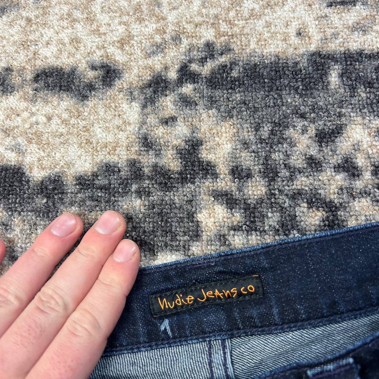 Nudie Jeans Nudie Jeans Japanese Y2K Dark Blue Denim Jeans Size US 33 - 6 Thumbnail