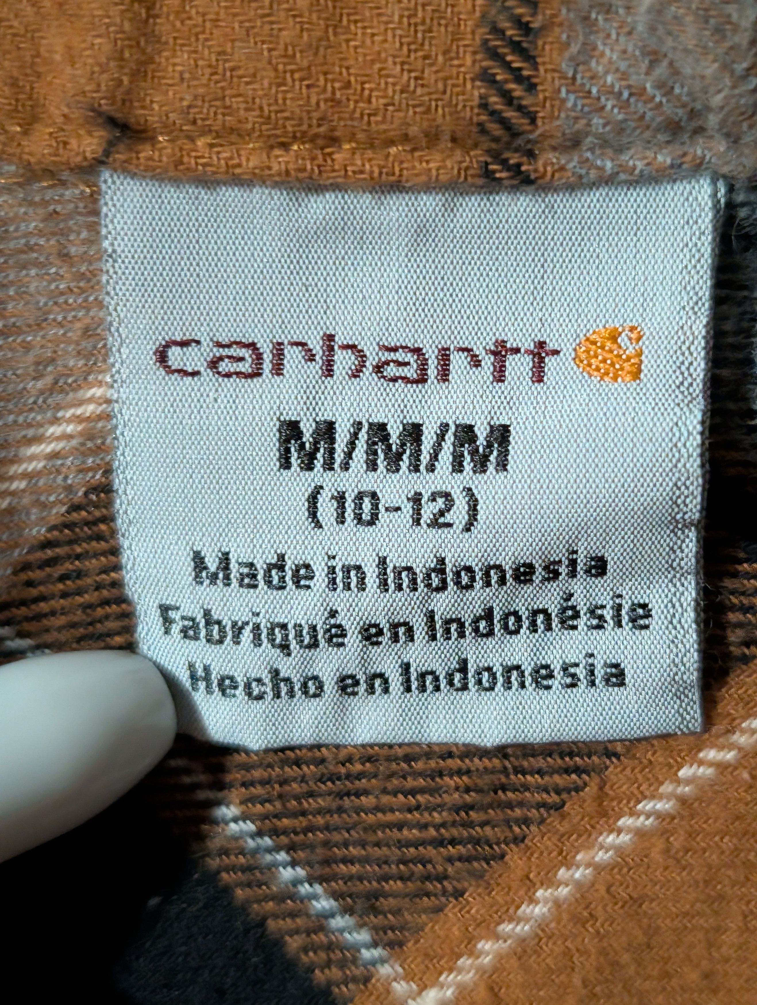 Carhartt Carhartt Work Wear Kids Medium Long-Sleeve Flannel Shirt Size US M / EU 48-50 / 2 - 3 Thumbnail