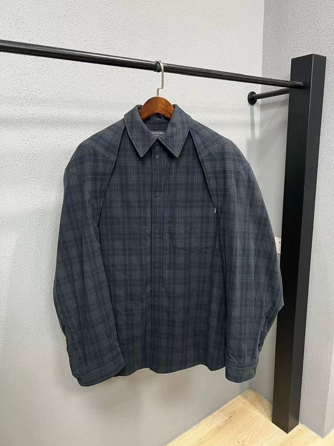 Balenciaga Balenciaga Deconstructed Shirt Coat XS Size US XS / EU 42 / 0 - 1 Thumbnail