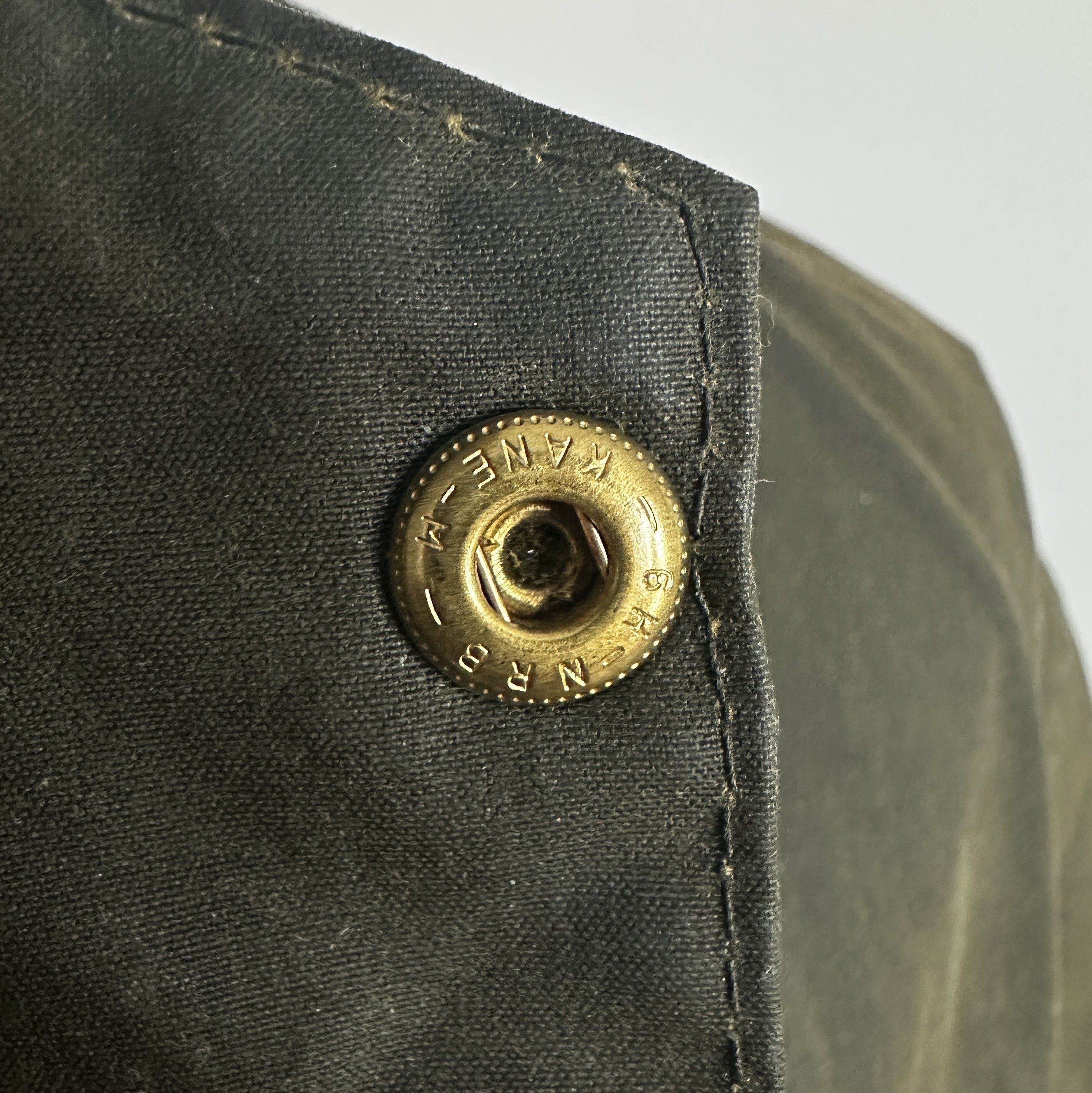 Barbour BARBOUR A200 Border Wax Jacket C46 / 117CM England Vintage Size US XXL / EU 58 / 5 - 12 Thumbnail