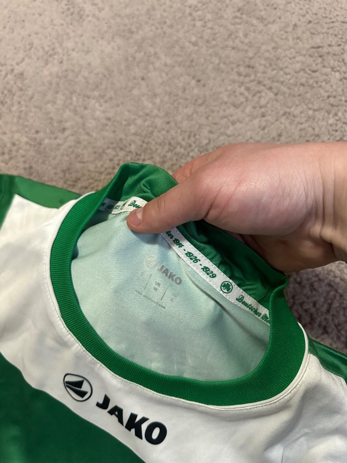Other Jako 2011 Greuther Furth Home Football Shirt Soccer Jersey Size US L / EU 52-54 / 3 - 4 Thumbnail