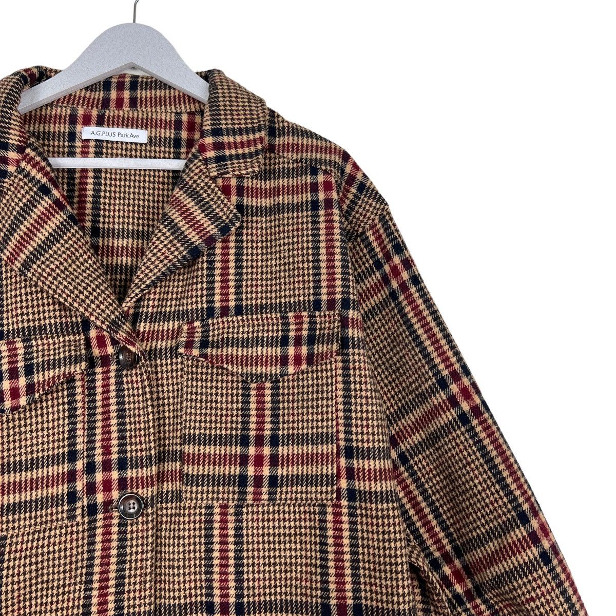 AG Adriano Goldschmied 🔥 AG PLUS PARK AVE CHECK JACKET Size US M / EU 48-50 / 2 - 5 Thumbnail