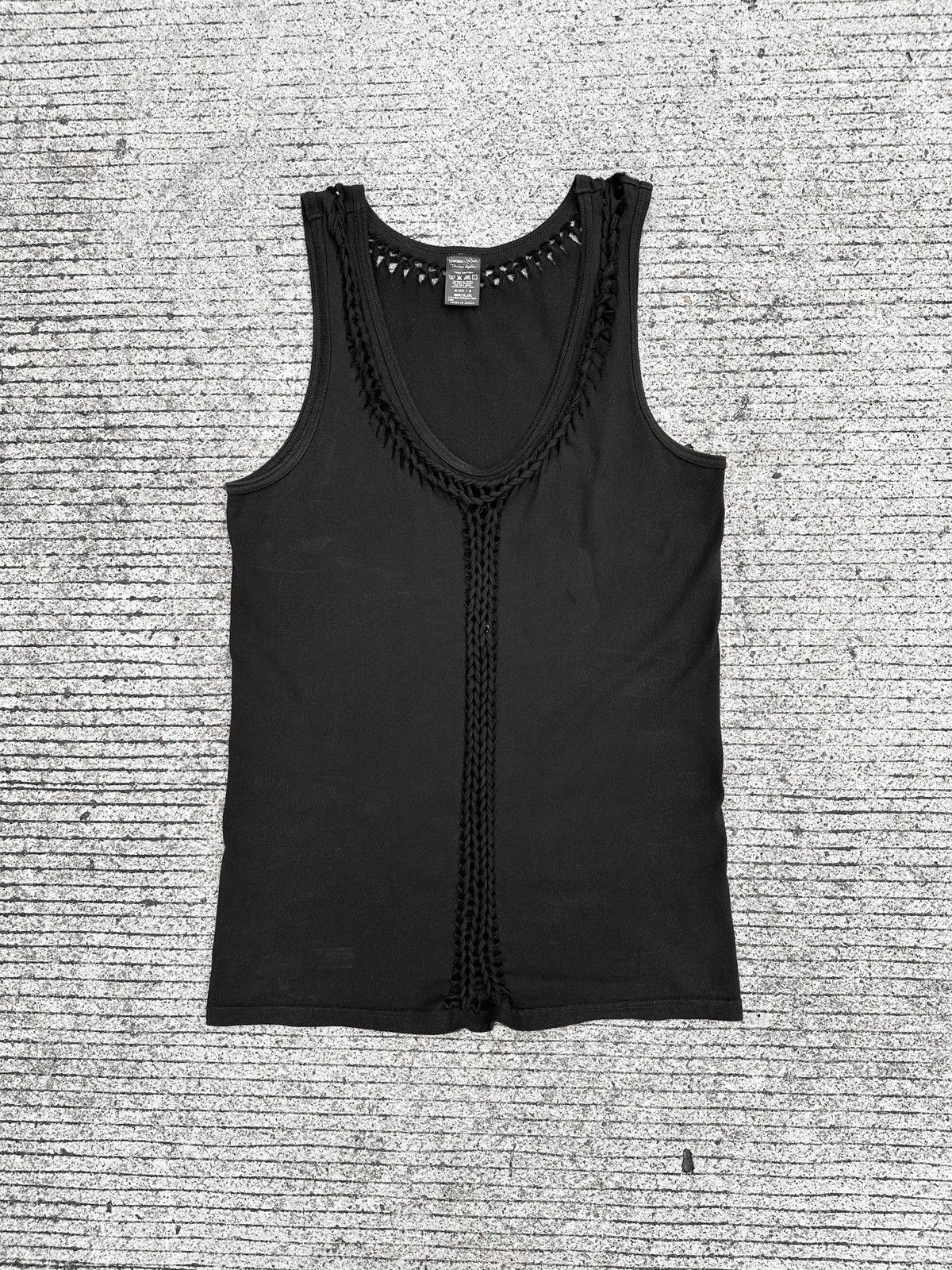 亀梨着用　NUMBER (N)INE 06ss sleeveless shirt Number (N)ine Number (N)ine Runway SS07 Braided Tank Top | Grailed