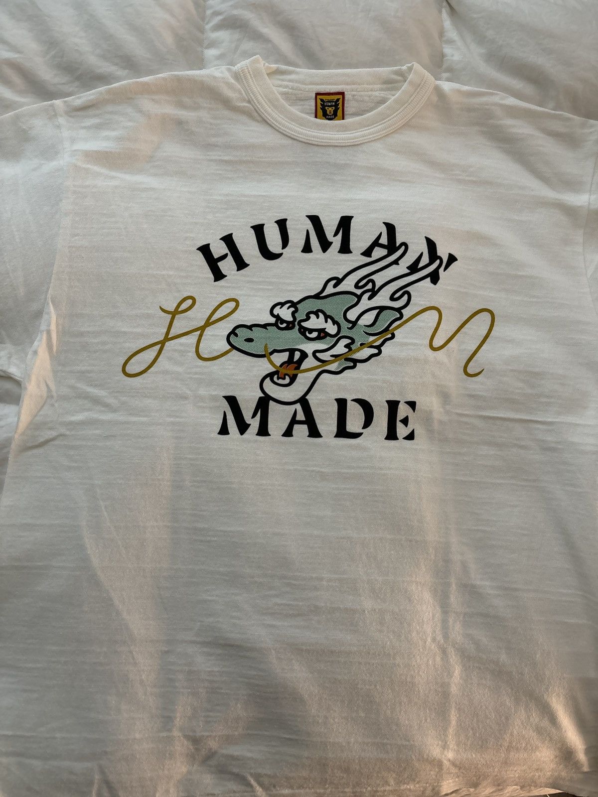 image of Human Made Graphic Tee in White, Men's (Size 2XL)