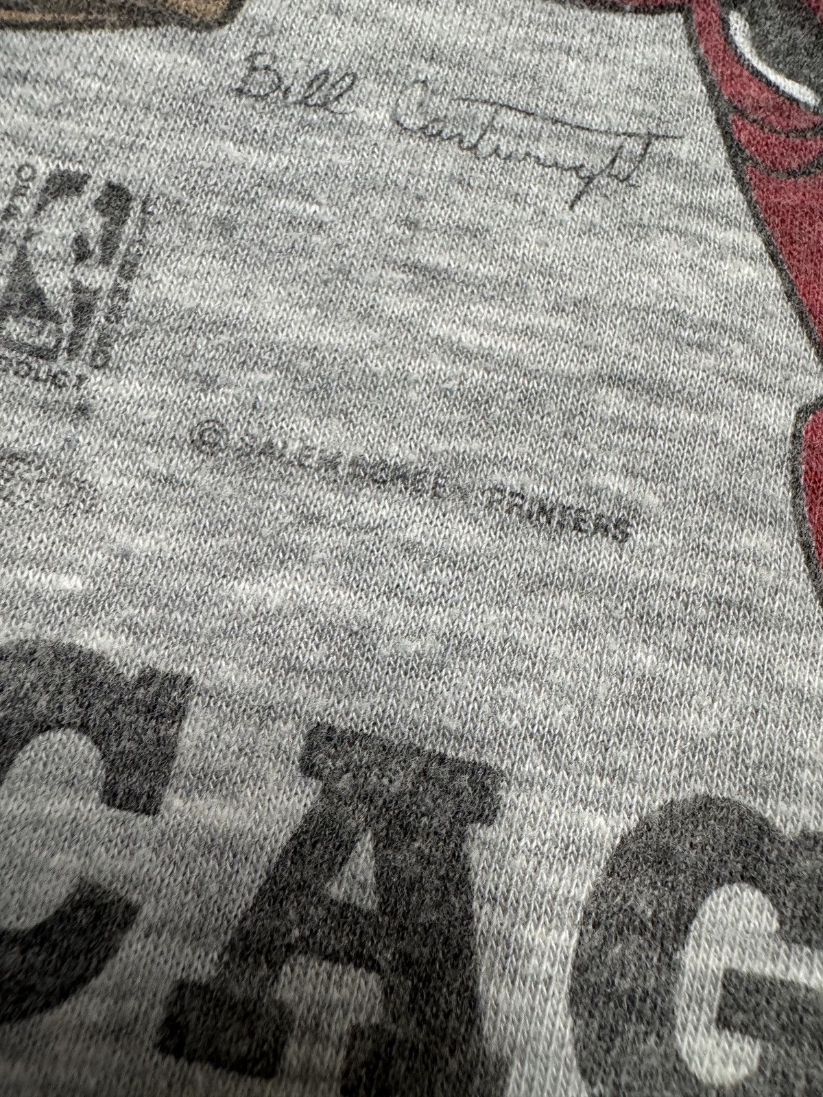 Salem Sportswear Vintage 80s Chicago Bulls tshirt Size US L / EU 52-54 / 3 - 2 Thumbnail