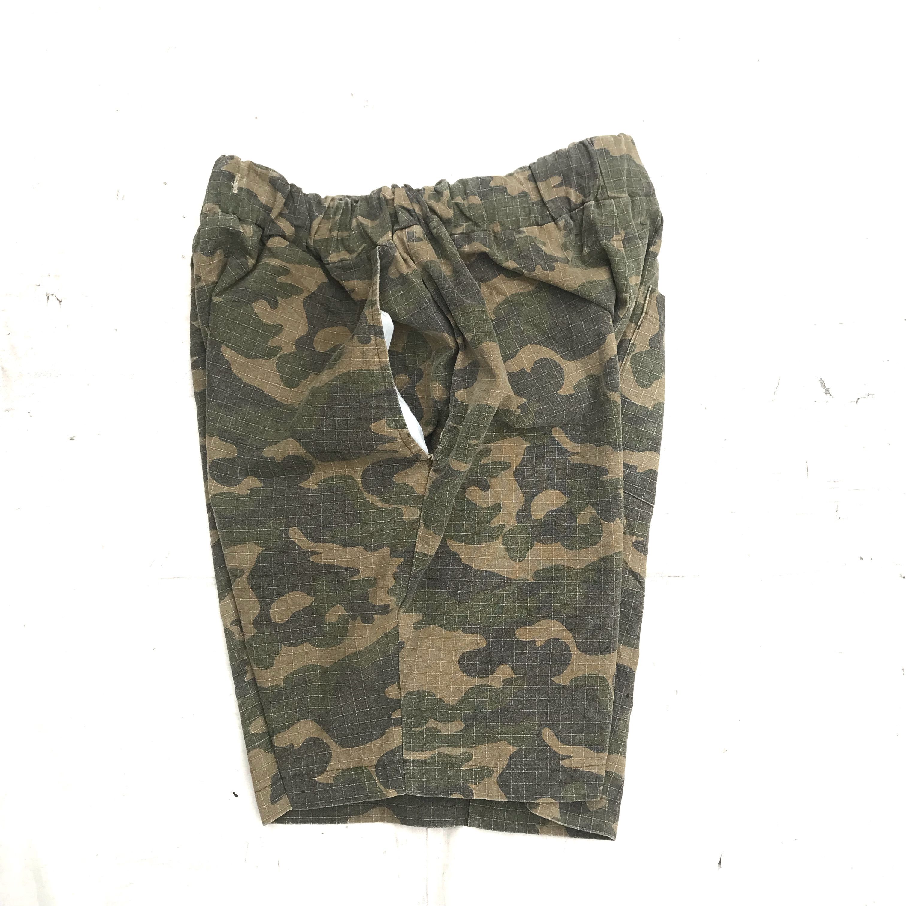 Aeronautica Militare Brown Smith Green Camo Woodland Short pants tactical Size US 33 - 3 Thumbnail