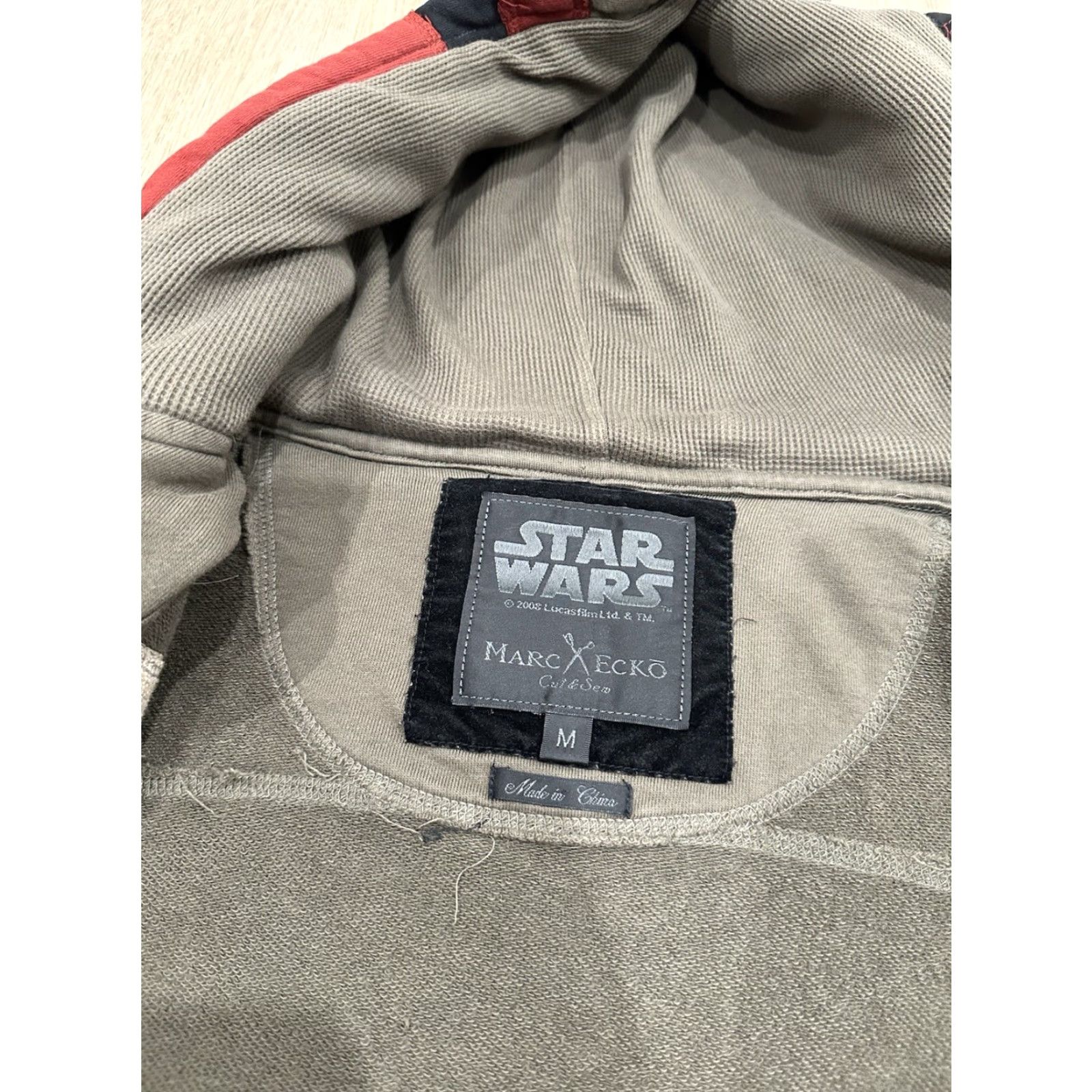 Star Wars Marc Ecko Star Wars Boba Fett Full Zip Hoodie Mens M Medium Color Multicolor Stars Style Full Zip Size US M / EU 48-50 / 2 - 6 Thumbnail