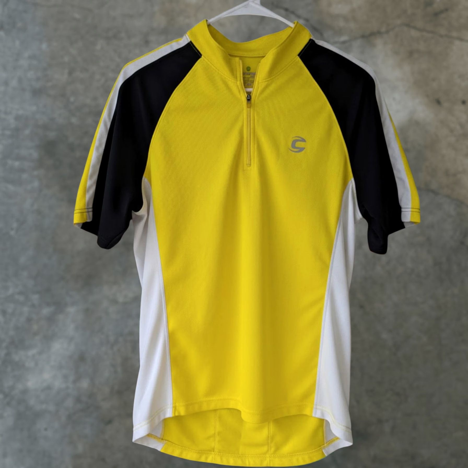 Hugo Boss × Vintage 90s Hugo Boss Half Zip Yellow Sweatshirt | Grailed
