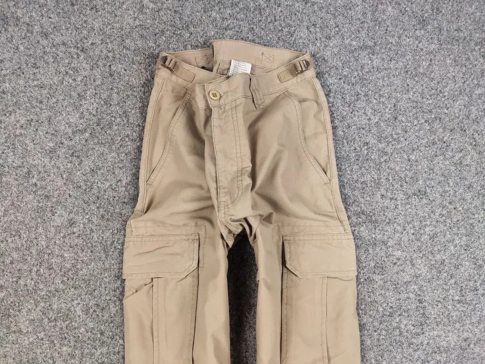 Japanese Brand Vintage 90's Military Ripstop Japan Beige Cargo Pants Size US 32 / EU 48 - 2 Thumbnail