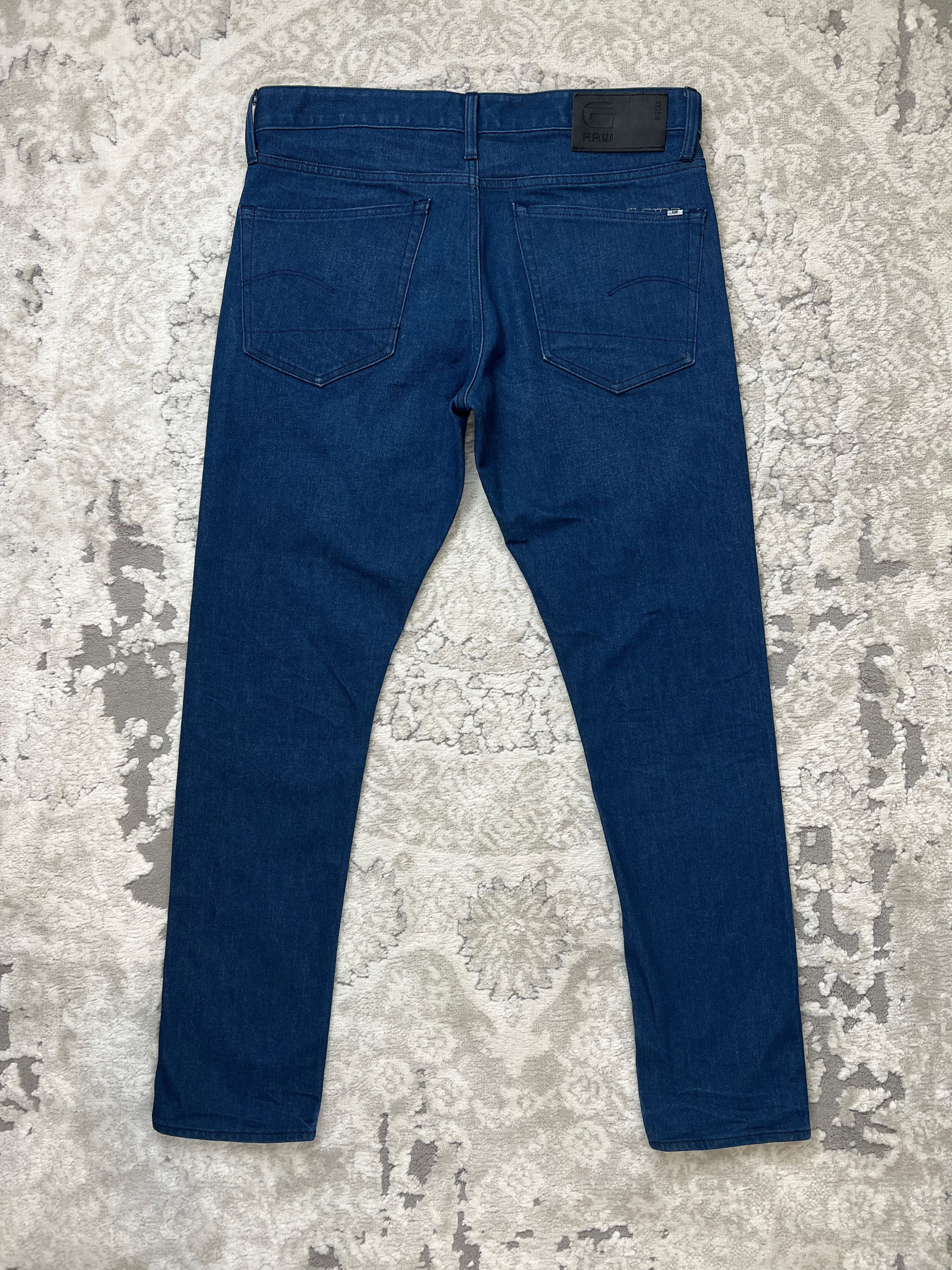 G-Star G-Star RAW 3301 Straight Tapered Jeans Blue 34 Size US 34 / EU 50 - 9 Thumbnail