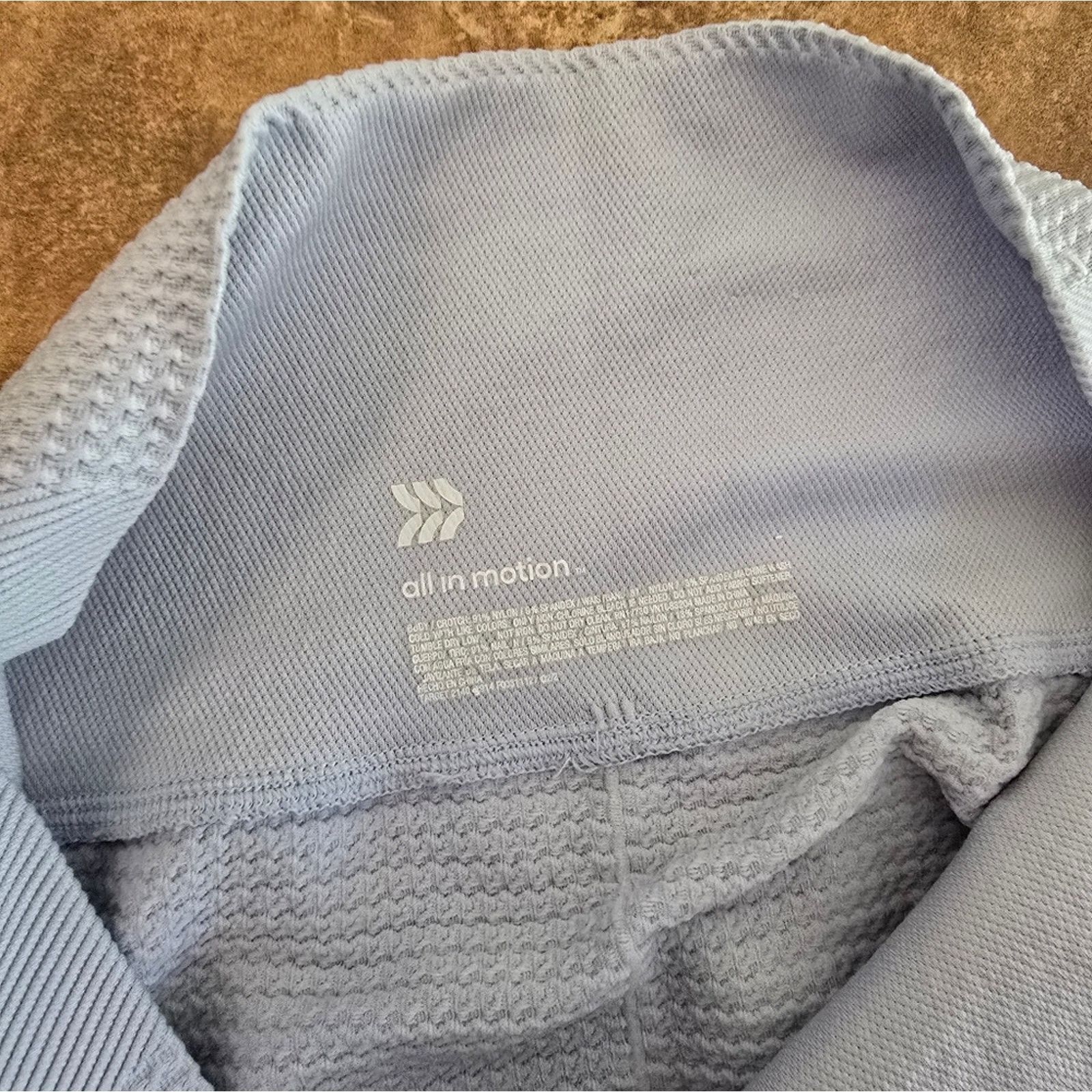 Other Light Blue | ALL IN MOTION | Textured Legging Size 27" / US 4 / IT 40 - 4 Thumbnail