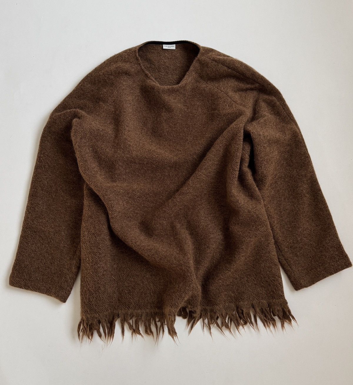 Dries Van Noten FW17 Runway Alpaca “Blanket” Pullover Size US M / EU 48-50 / 2 - 1 Thumbnail