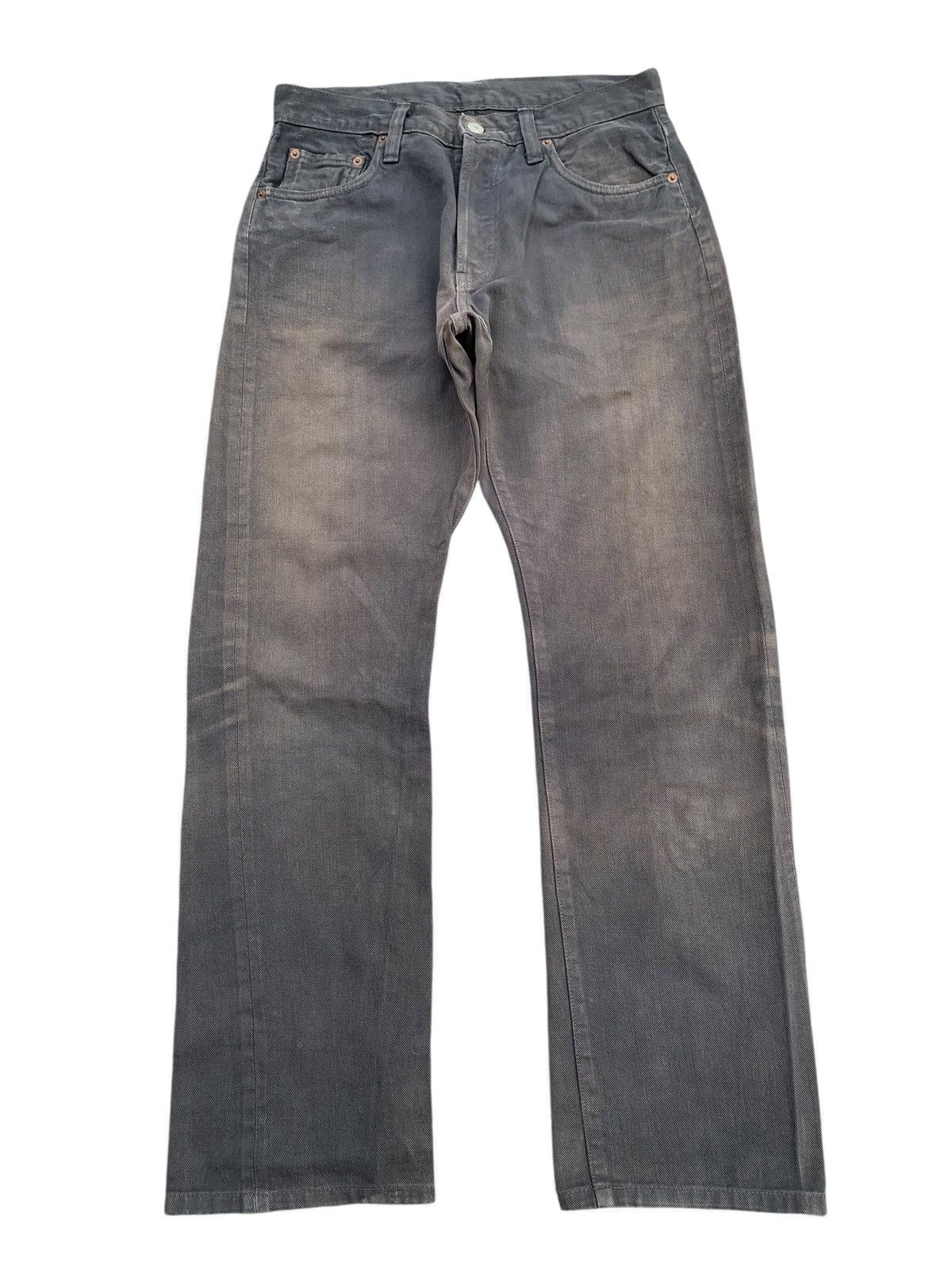 Johnbull VINTAGE JOHNBULL SELVEDGE SUNFADED JAPANESE DISTRESSED DENIM Size US 30 / EU 46 - 1 Thumbnail