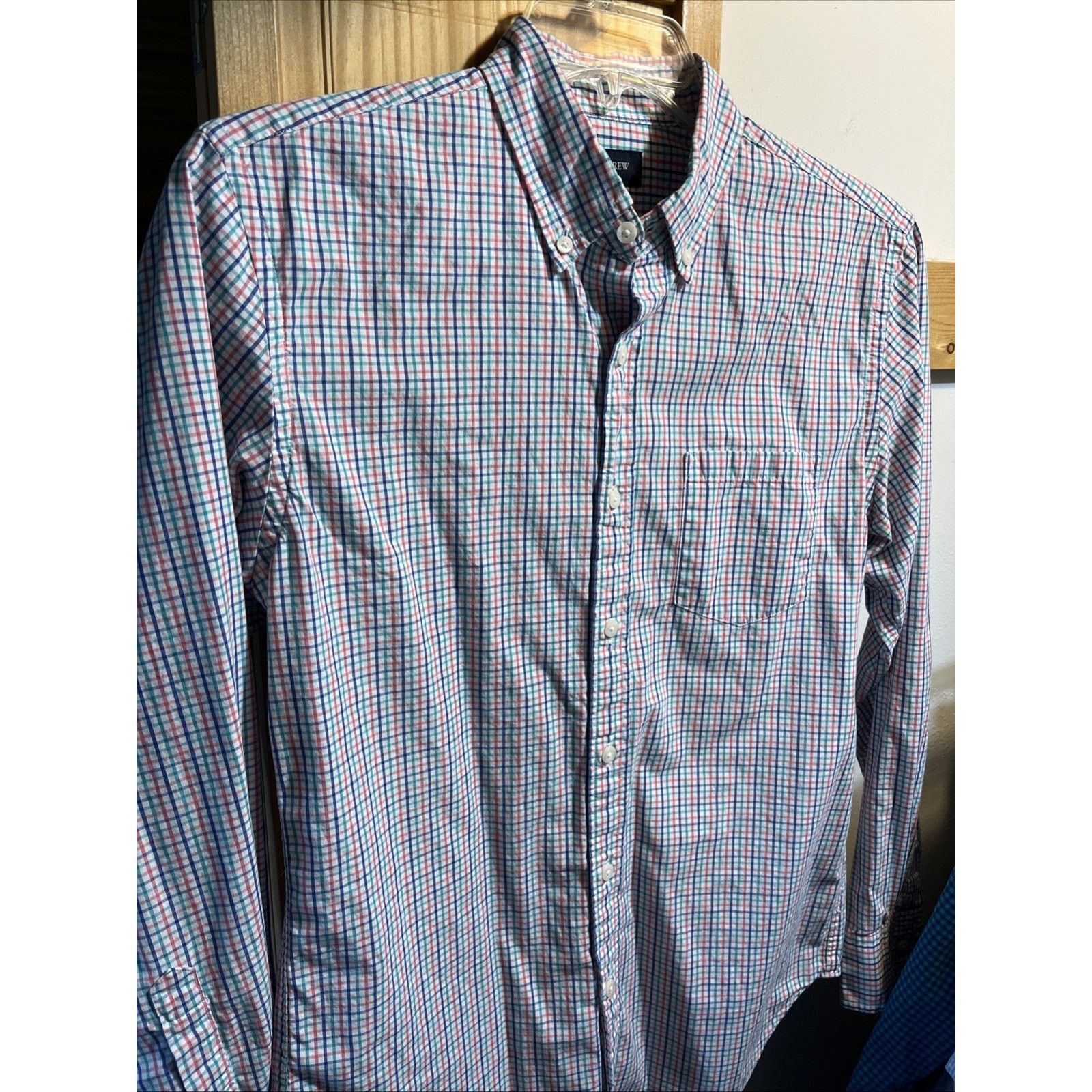 J.Crew J Crew Men’s Multicolored Checkered LS Button Shirt Size M Size US M / EU 48-50 / 2 - 2 Thumbnail