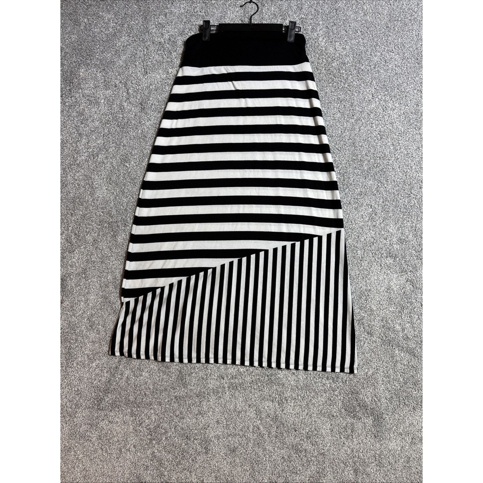 Faded Glory Vintage Y2K Maxi Skirt S Asymmetrical Goth Alt Girl Indie Size 28" / US 6 / IT 42 - 1 Thumbnail