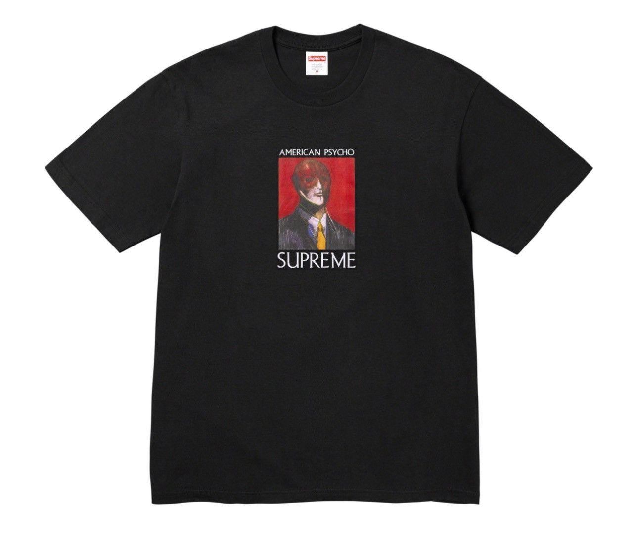 image of Supreme American Psycho Tee in Black, Men's (Size XL)