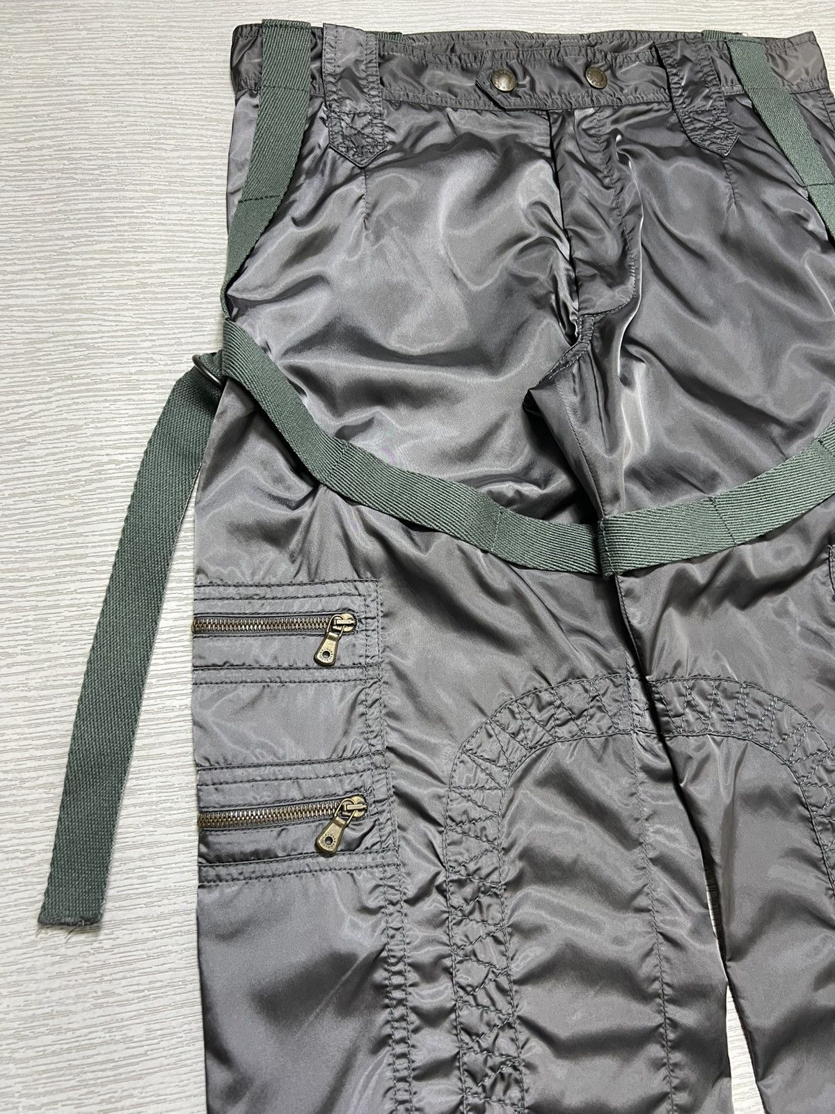 Dolce & Gabbana Dolce & Gabbana - FW03 - Bondage Parachute Nylon Cargo Pants Size US 32 / EU 48 - 7 Thumbnail