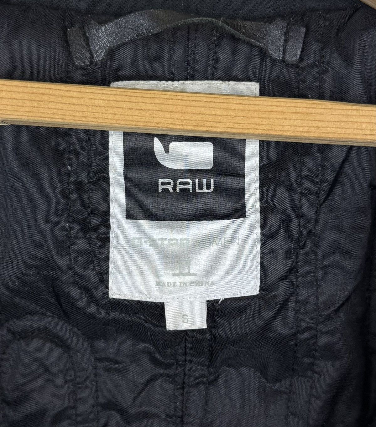 G-Star G-Star Raw Minor Trench Coat Full Zip Jacket Black Top Denim Size S / US 4 / IT 40 - 10 Thumbnail