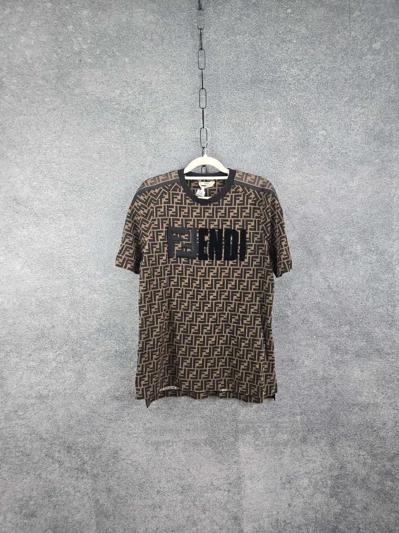 Fendi Fendi All-over print short-sleeve Size M / US 6-8 / IT 42-44 - 1 Thumbnail