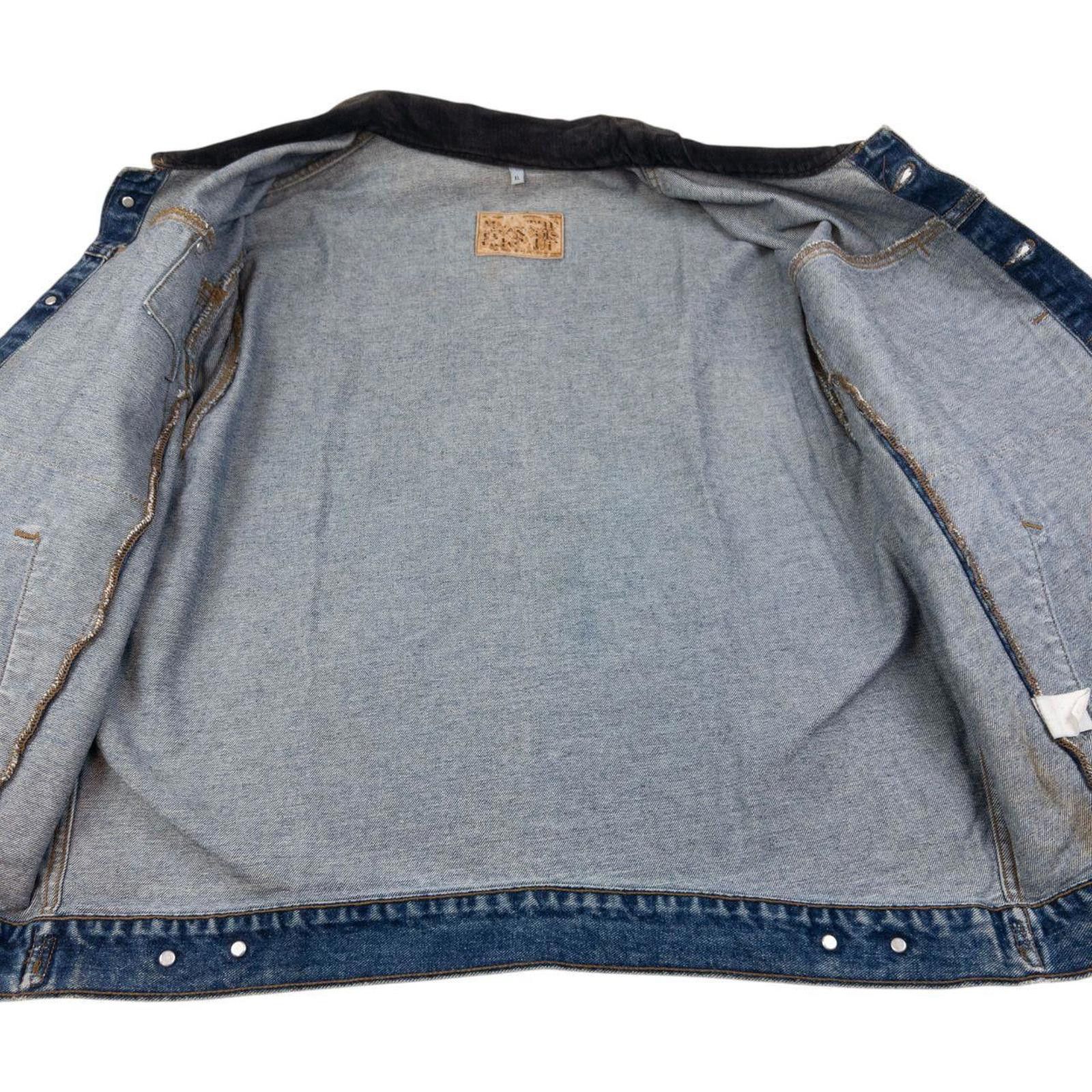 Marithe + Francois Girbaud Vintage Marithe + Francois Girbaud Button Up Denim Jacket XL Size US XL / EU 56 / 4 - 5 Thumbnail