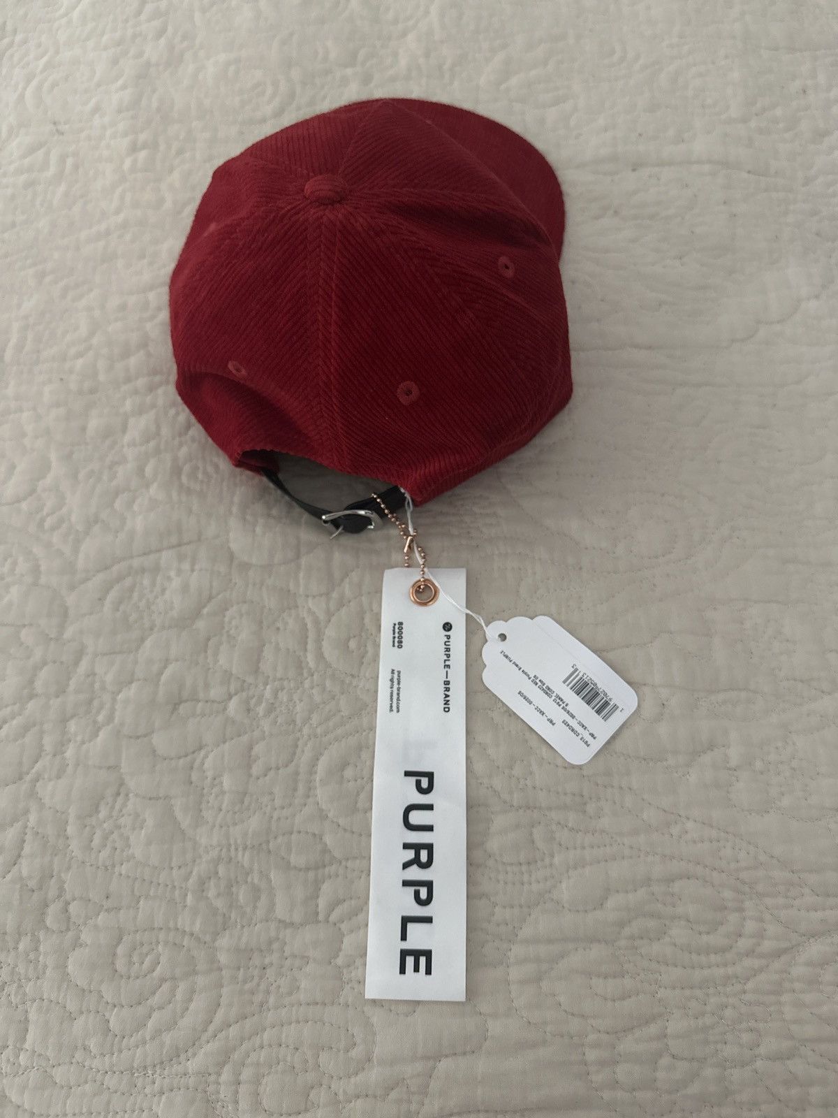 Purple Brand Purple Brand Corduroy 5 panel hat Size ONE SIZE - 4 Thumbnail