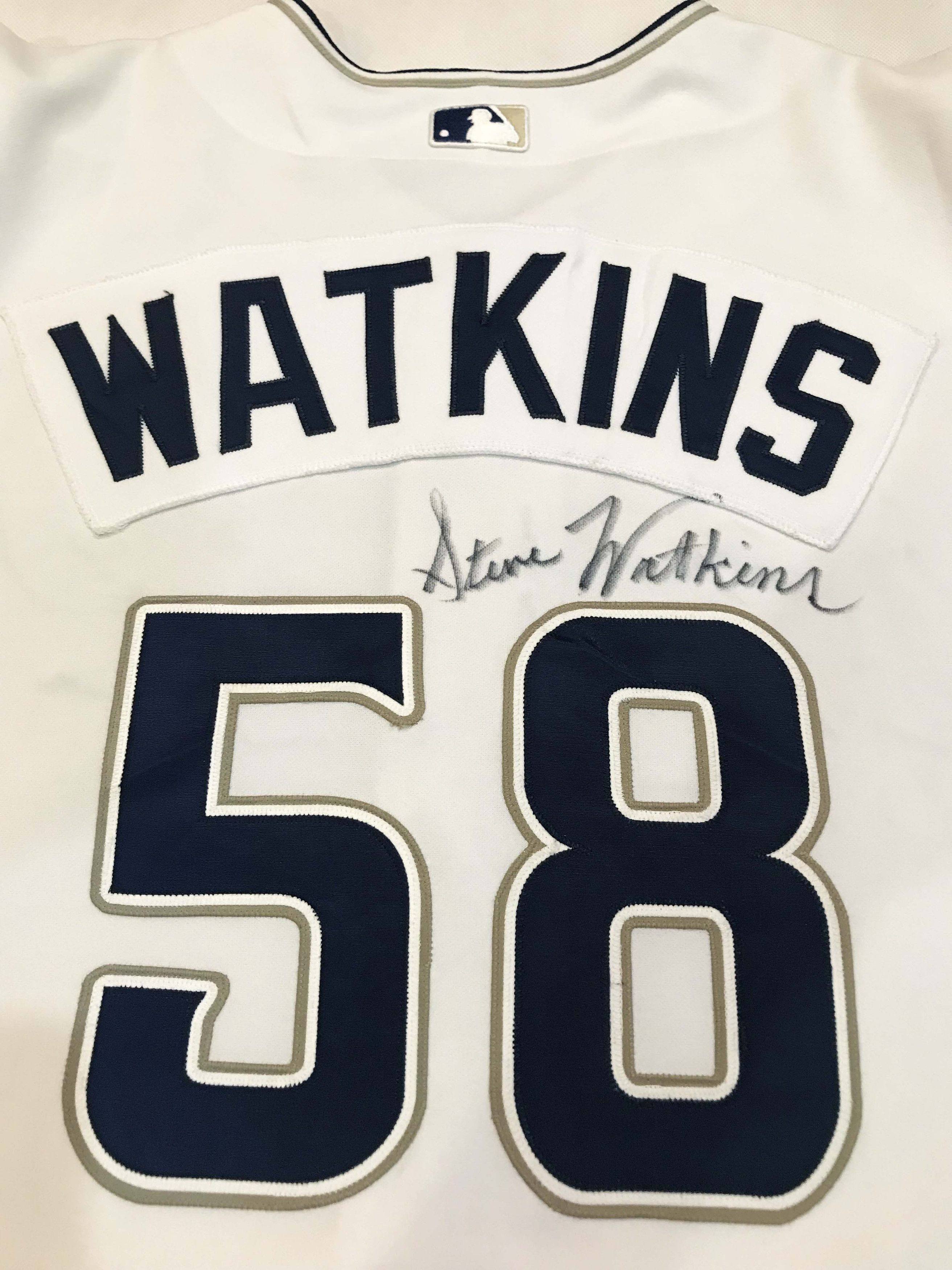 Majestic Majestic MLB 2004 San Diego Padres WATKINS #58 Jersey Size US XL / EU 56 / 4 - 7 Thumbnail