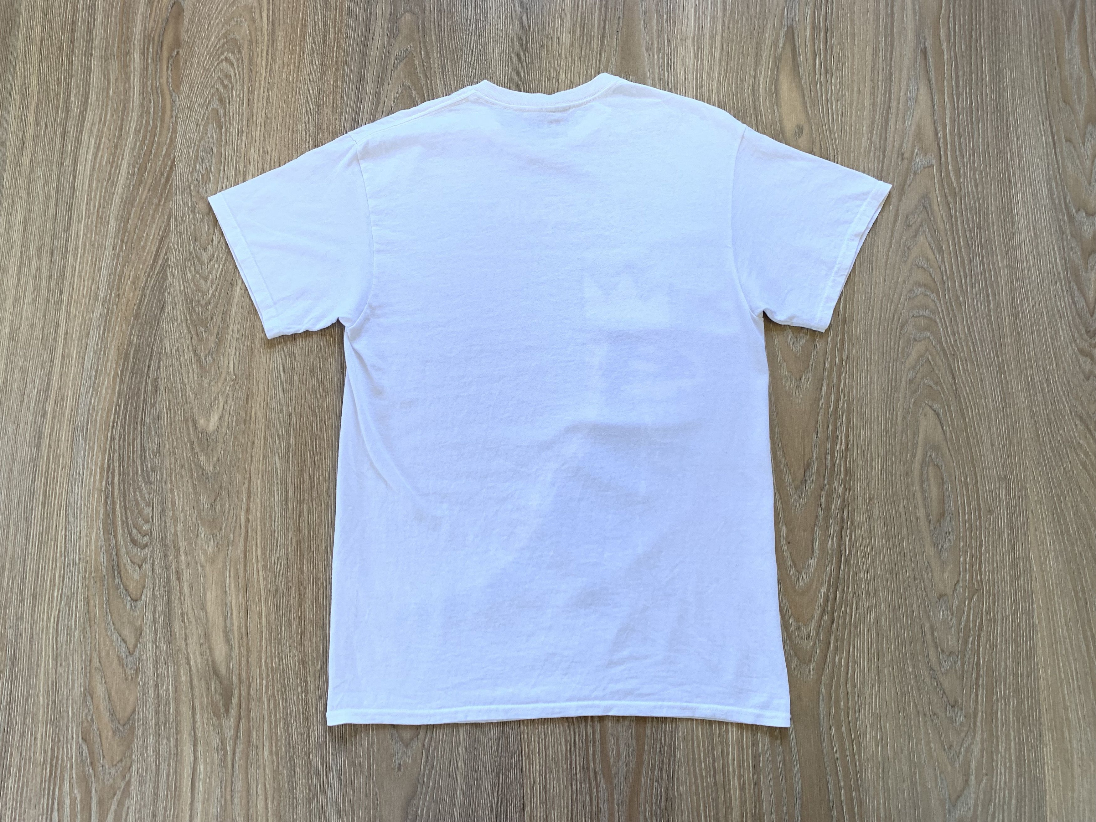 Jean-Michel Basquiat Vintage Jean Michel Basquiat T-Rex White Printed T-Shirt Size US M / EU 48-50 / 2 - 3 Thumbnail