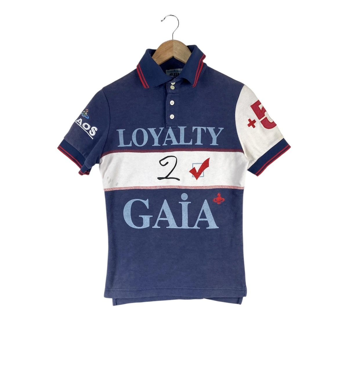 Vivienne Westwood Vivienne Westwood Man Loyalty 2 Gaia Polo James Lovelock Size US S / EU 44-46 / 1 - 1 Thumbnail