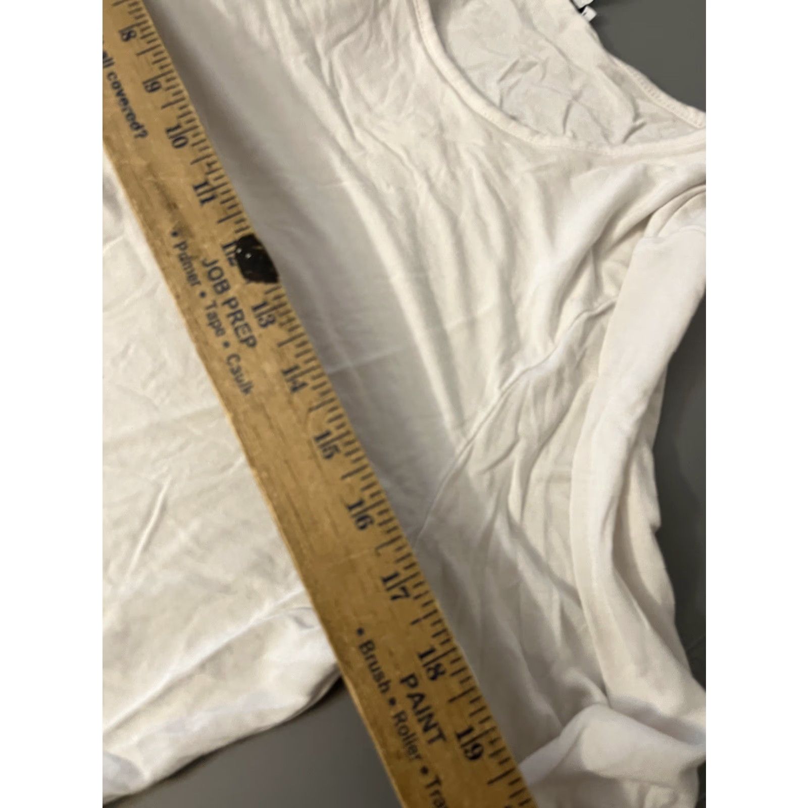 Saks Fifth Avenue Saks Fifth Avenue Blouse Shirt Bell Sleeve White Solid XL Womens Vintage 90s Hippie Classic Nautical Preppy Designer Basic Casual Workwear Size XL / US 12-14 / IT 48-50 - 5 Thumbnail