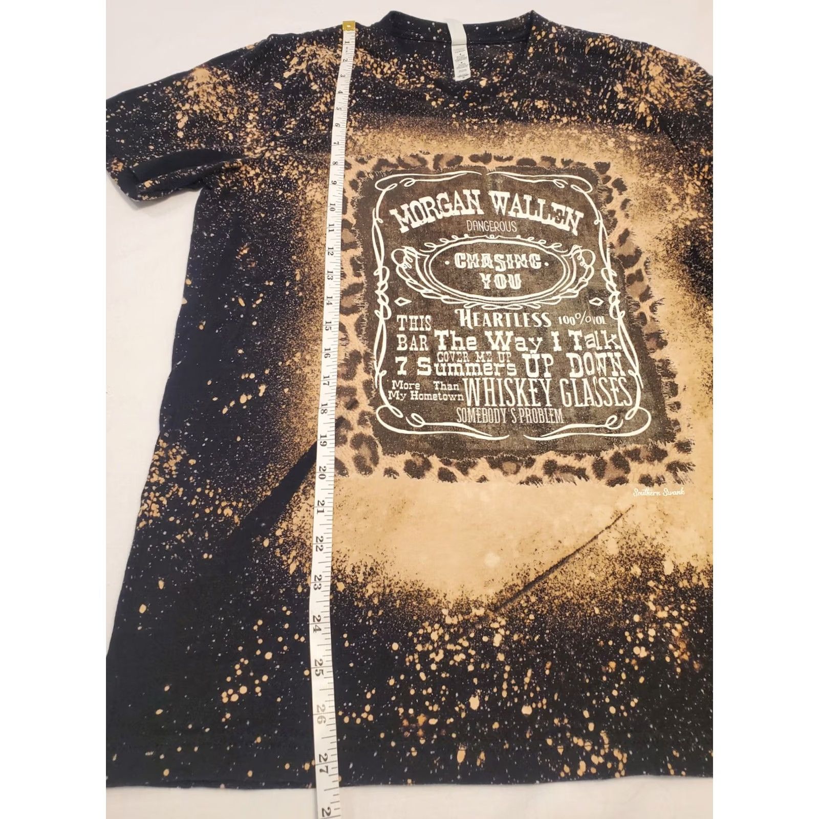 Vintage Morgen Wallen Country Music Festival Concert T Tee Shirt Sz Medium V Neck Size US M / EU 48-50 / 2 - 6 Thumbnail