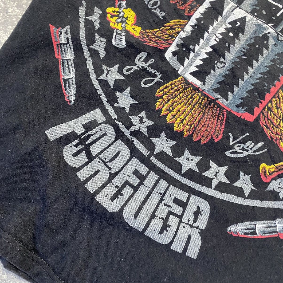 Band Tees Vintage Ramones Big Graphic Eagle logo rock band tee Size US L / EU 52-54 / 3 - 5 Thumbnail