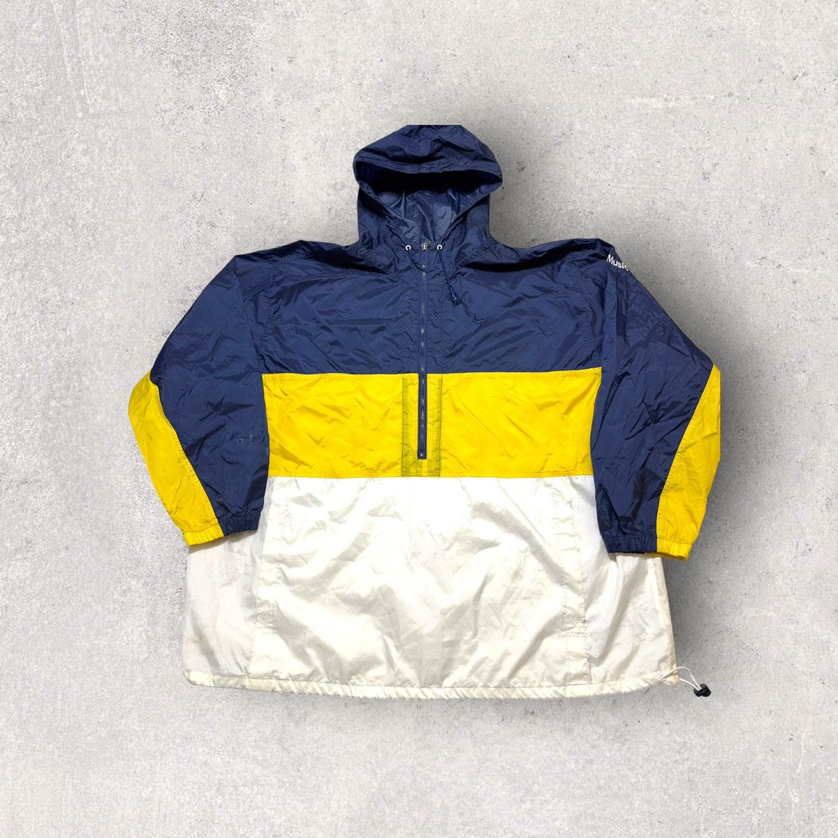Nike × Vintage Vintage Nike Sony Music windbreaker Size US XXL / EU 58 / 5 - 1 Thumbnail