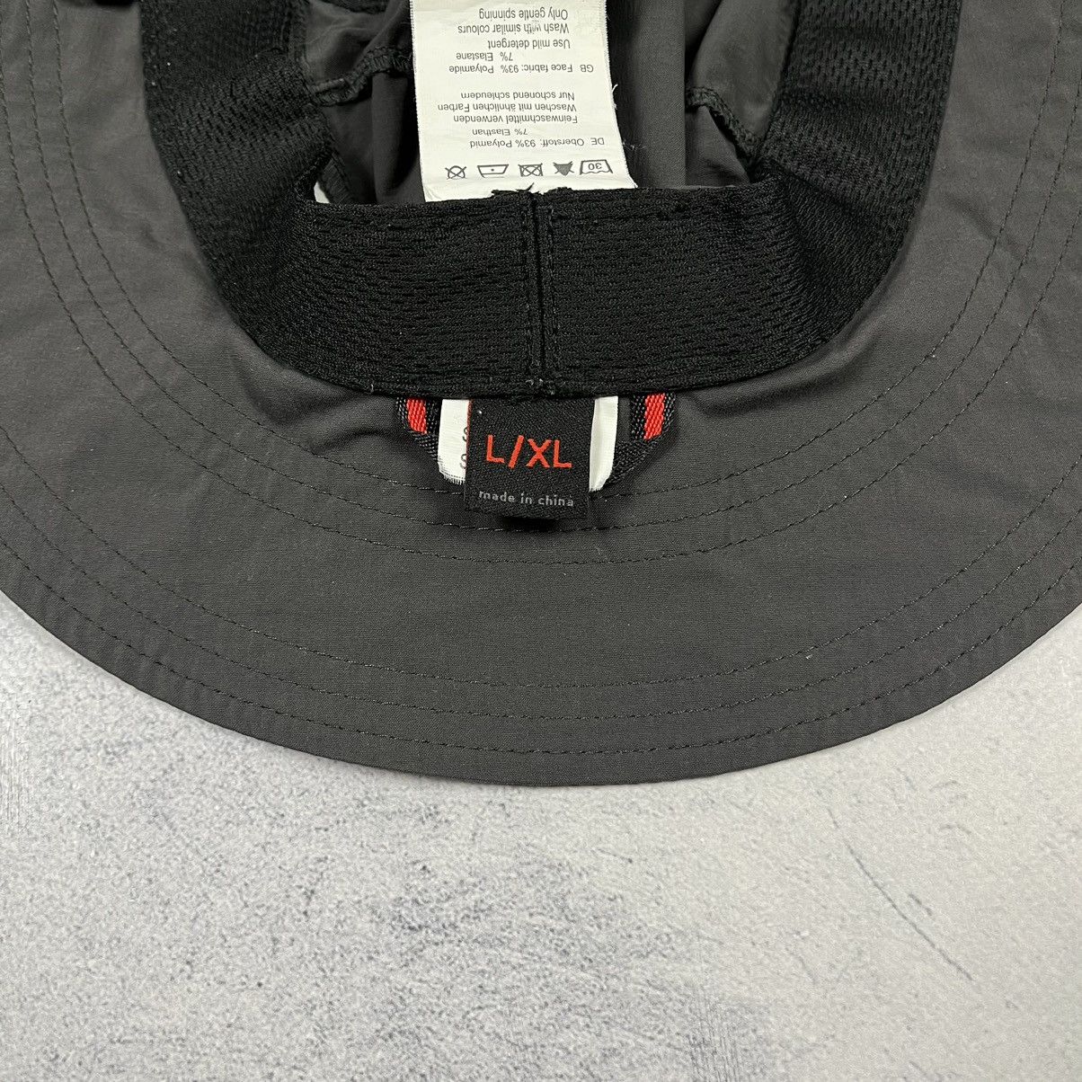 Mammut Mammut Grey Nylon Techwear Gorpcore Bucket Hat Panama Size ONE SIZE - 10 Thumbnail