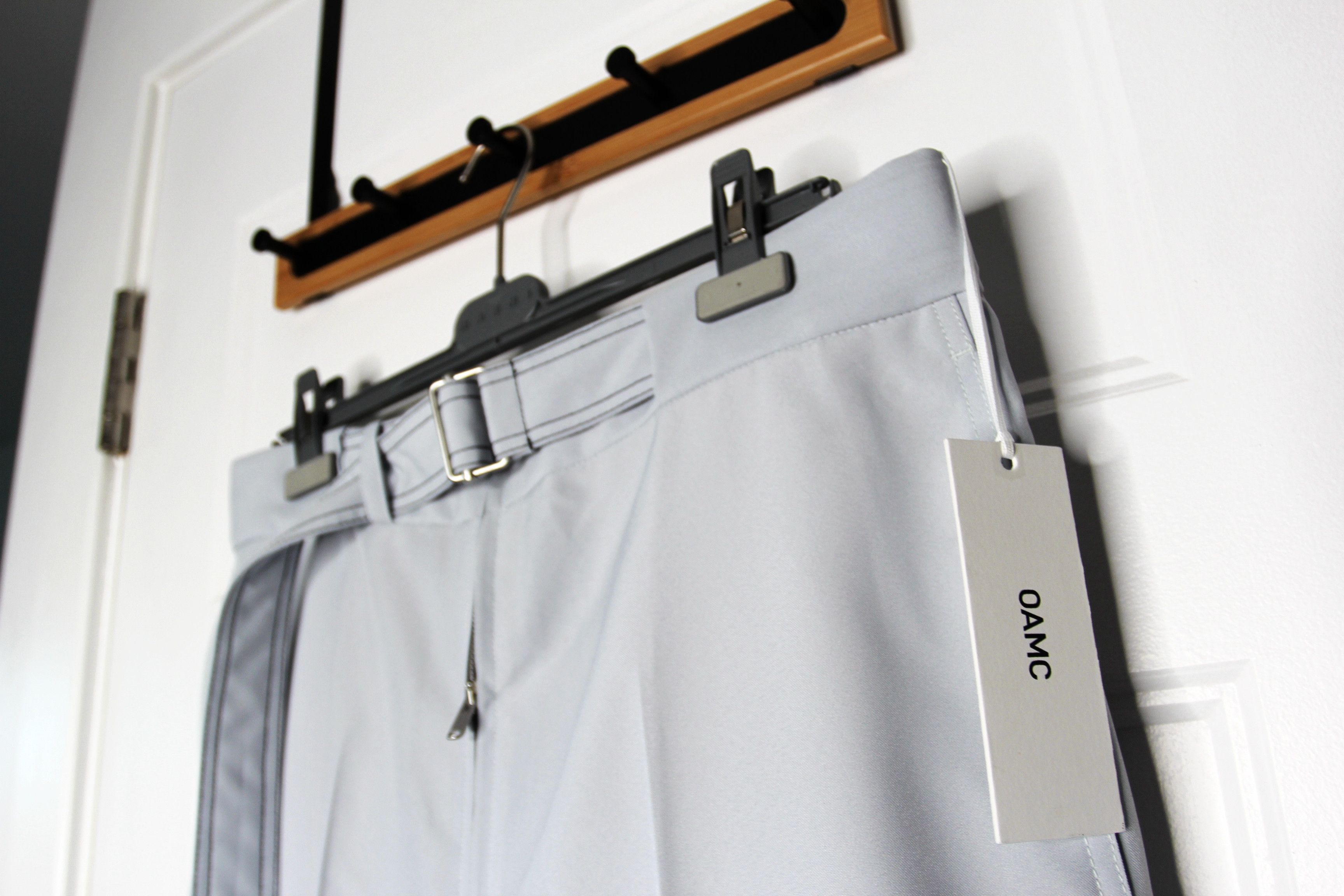 OAMC BNWT SS23 OAMC ACCENT STITCHING LONG BELTED SHORTS L Size US 34 / EU 50 - 4 Thumbnail