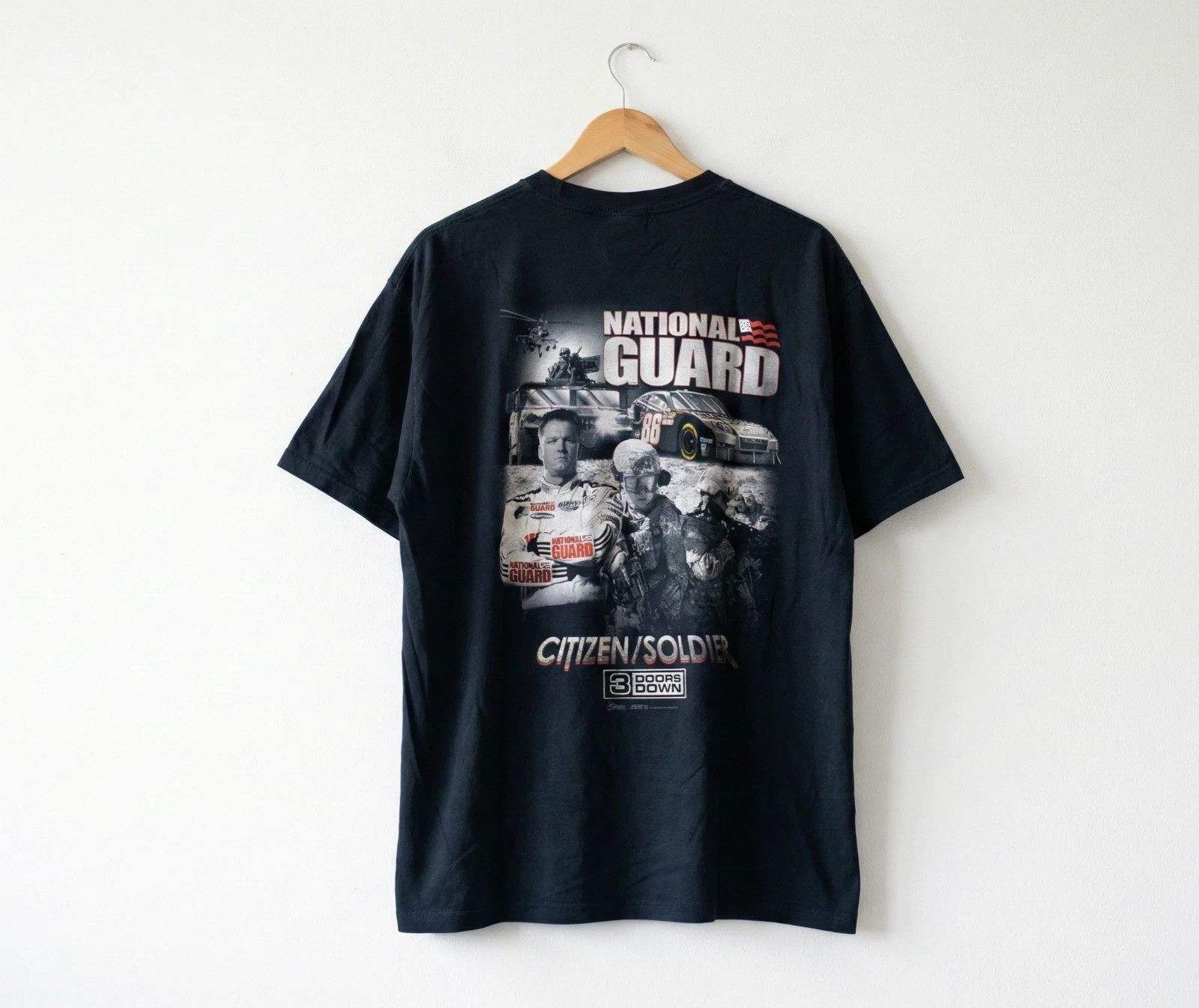 Chase Authentics Dale Earnhardt Jr #88 National Guard Citizen Soldier Tee XL Size US XL / EU 56 / 4 - 2 Thumbnail