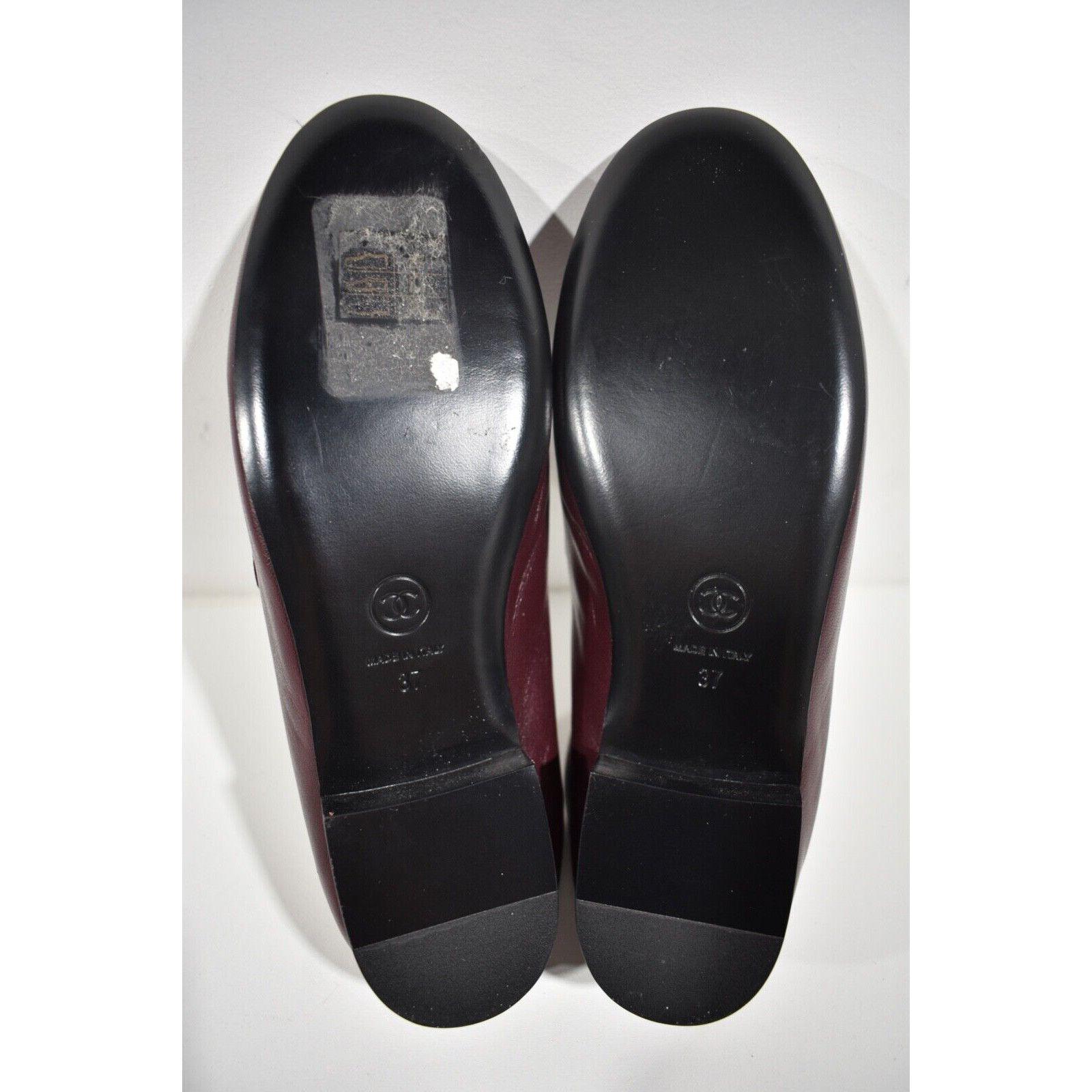 Chanel 17A Braided CC Logo Gold Chain Slide Loafer Moccasin Flat 37 Size US 7 / IT 37 - 10 Thumbnail