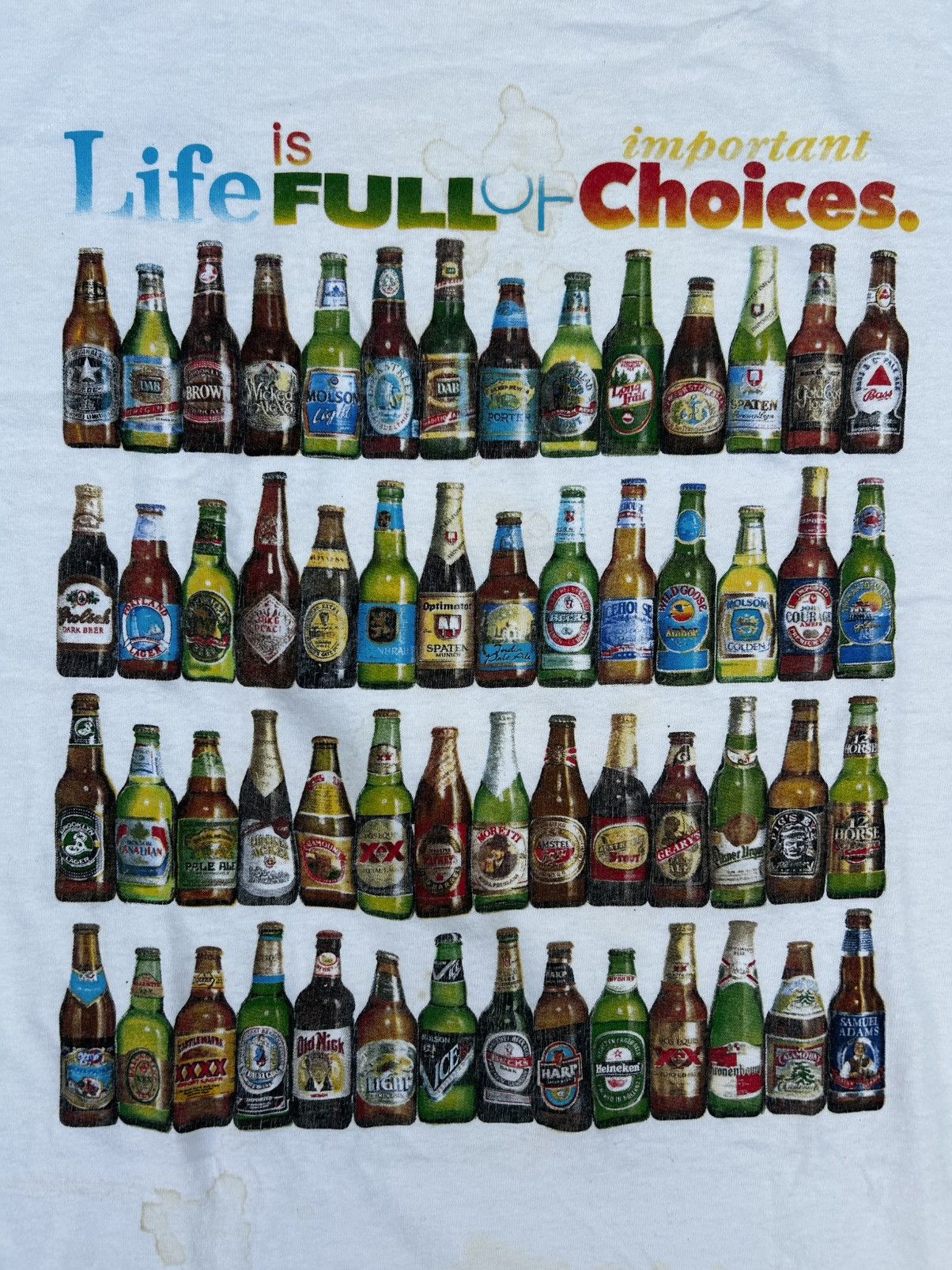 Other Beer T-shirt 90s vintage Size US L / EU 52-54 / 3 - 2 Thumbnail