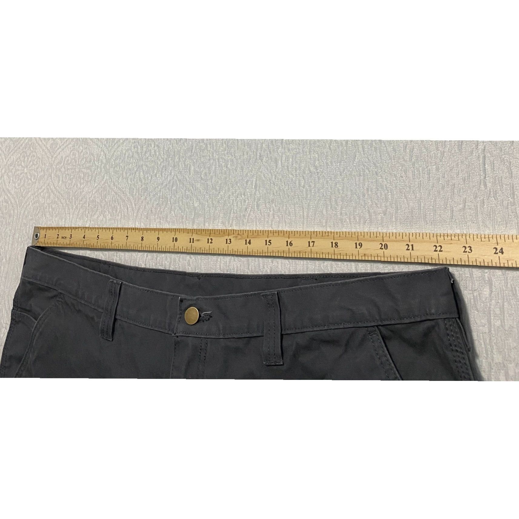 Vintage Brahma Carpenter Pants Wide Leg Utility Work Men's 44×30 Gray Workwear Utility Pants Mens Carpenter Workwear 44x30 gray Brahma Mens Pants Size US 44 / EU 60 - 7 Thumbnail