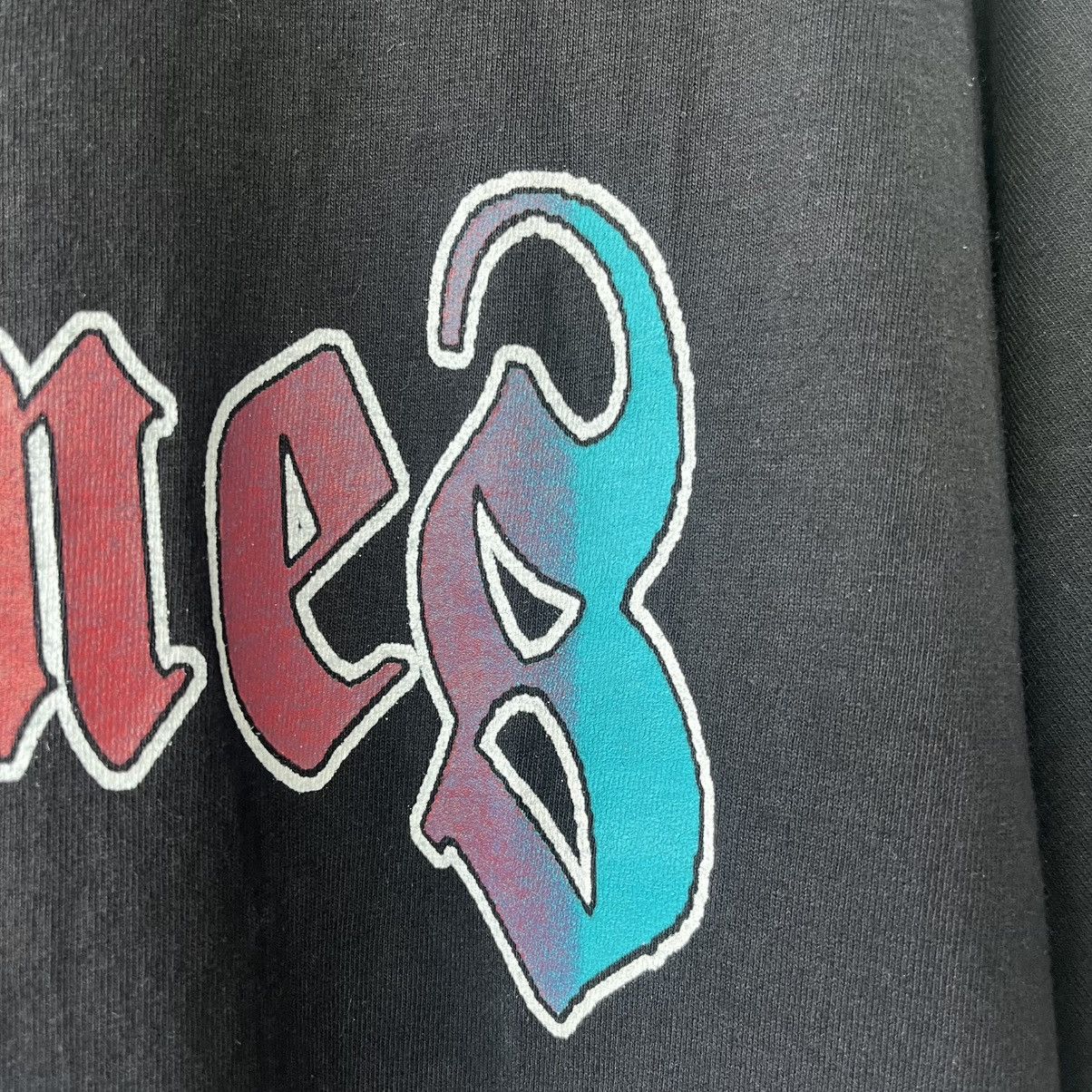 Vintage Vintage Deftones Logo T-Shirt Black Nu Metal Band Tee Size US L / EU 52-54 / 3 - 4 Thumbnail