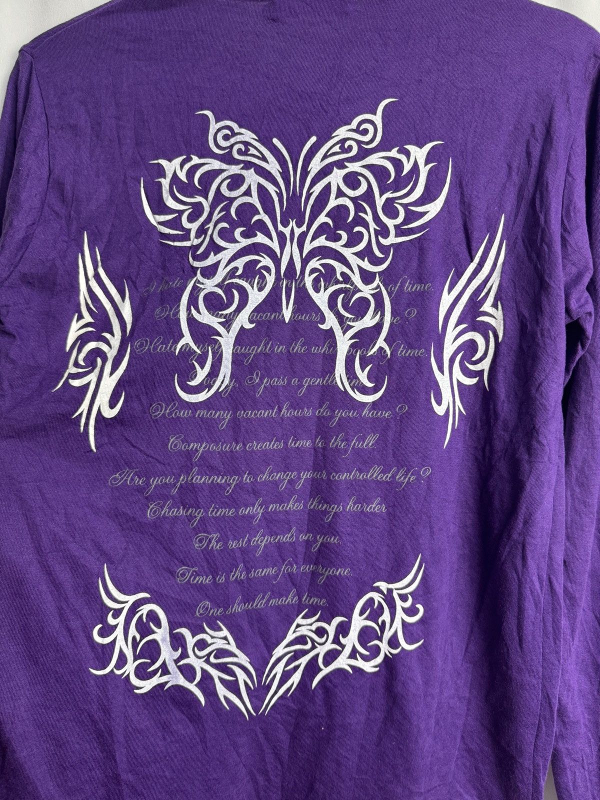 Tornado Mart Japanese Tribal Poem Long Sleeve Size US M / EU 48-50 / 2 - 4 Thumbnail