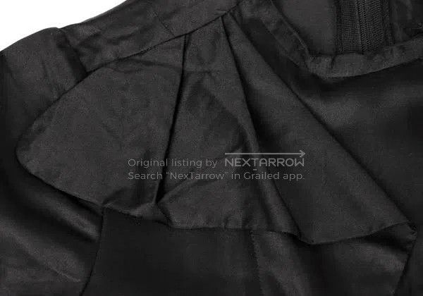 Comme des Garcons Comme des Garcons Black Retro Design Dress Size S / US 4 / IT 40 - 7 Thumbnail
