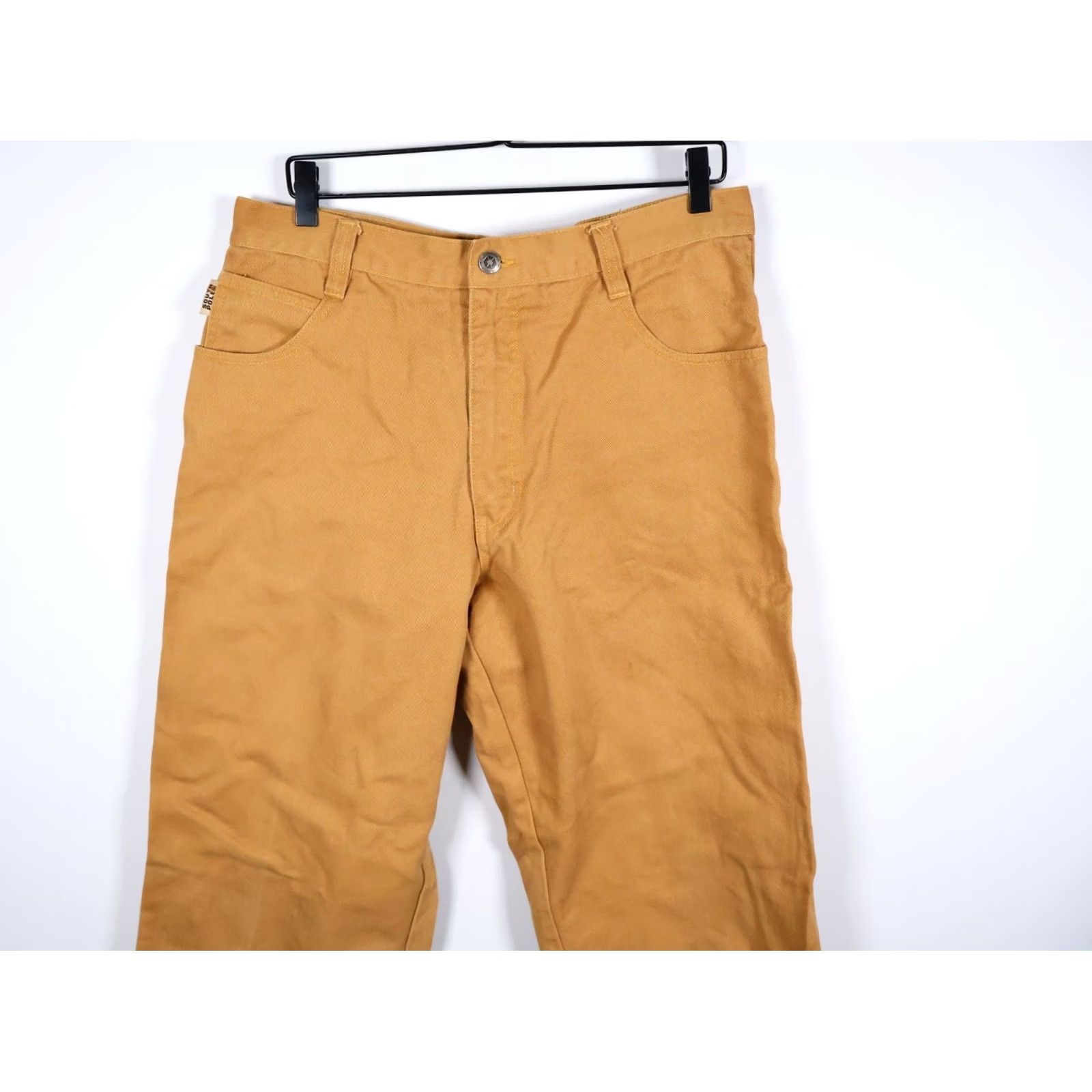 Southpole Southpole Jeans Men 33 x 31 Tan Straight 100% Cotton Denim Vintage 90s Hip Hop Retro Zip Fly 5-Pocket Inseam 31 Womens? Size US 33 - 4 Thumbnail