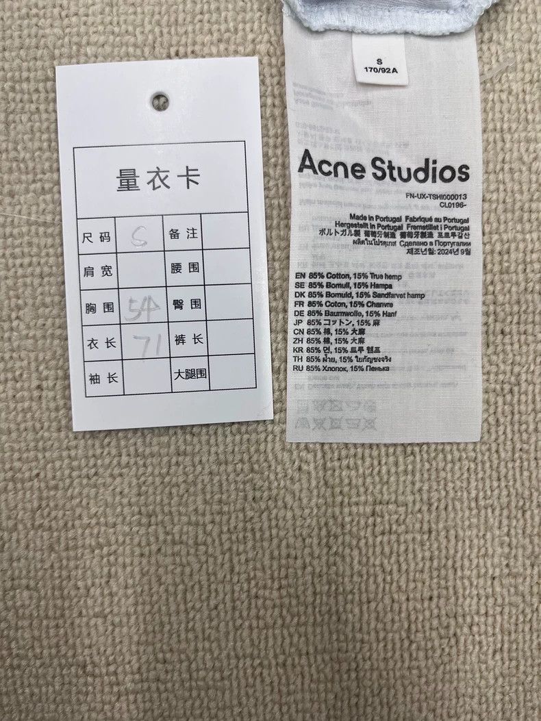 Acne Studios Acne Studios 1996 Collection Logo Printed Crew Neck T-Shirt Size US S / EU 44-46 / 1 - 5 Thumbnail