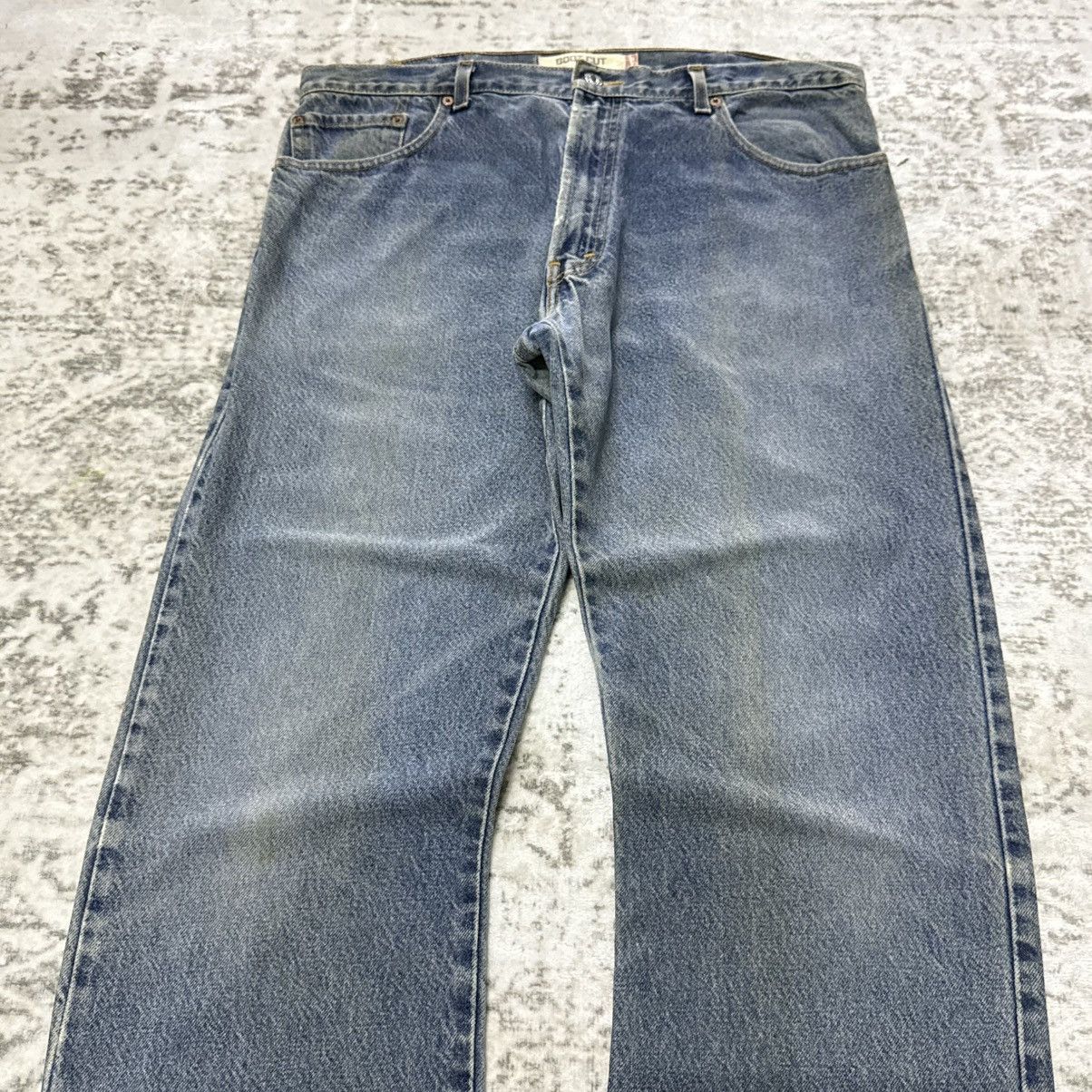 Levi's Vintage Levis 517 Bootcut Flared Jeans Fade Wash Denim Size US 38 / EU 54 - 2 Thumbnail