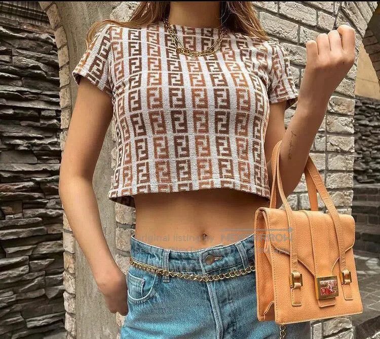 Fendi Fendi Monogram Short Sleeve Size M / US 6-8 / IT 42-44 - 2 Thumbnail