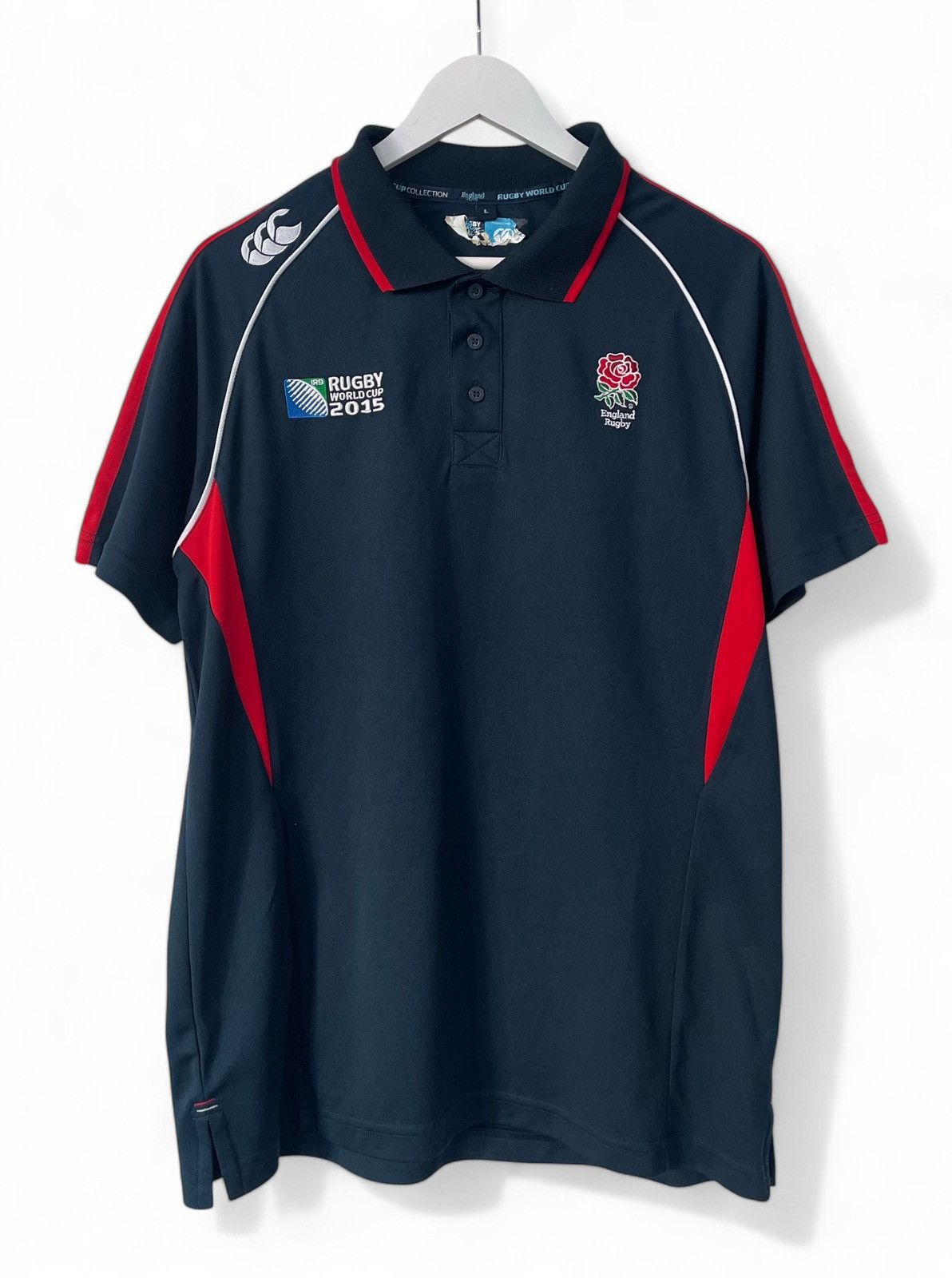 Canterbury of New Zealand World Cup 2015 England Rugby Team Canterbury Shirt Size L Size US L / EU 52-54 / 3 - 1 Thumbnail