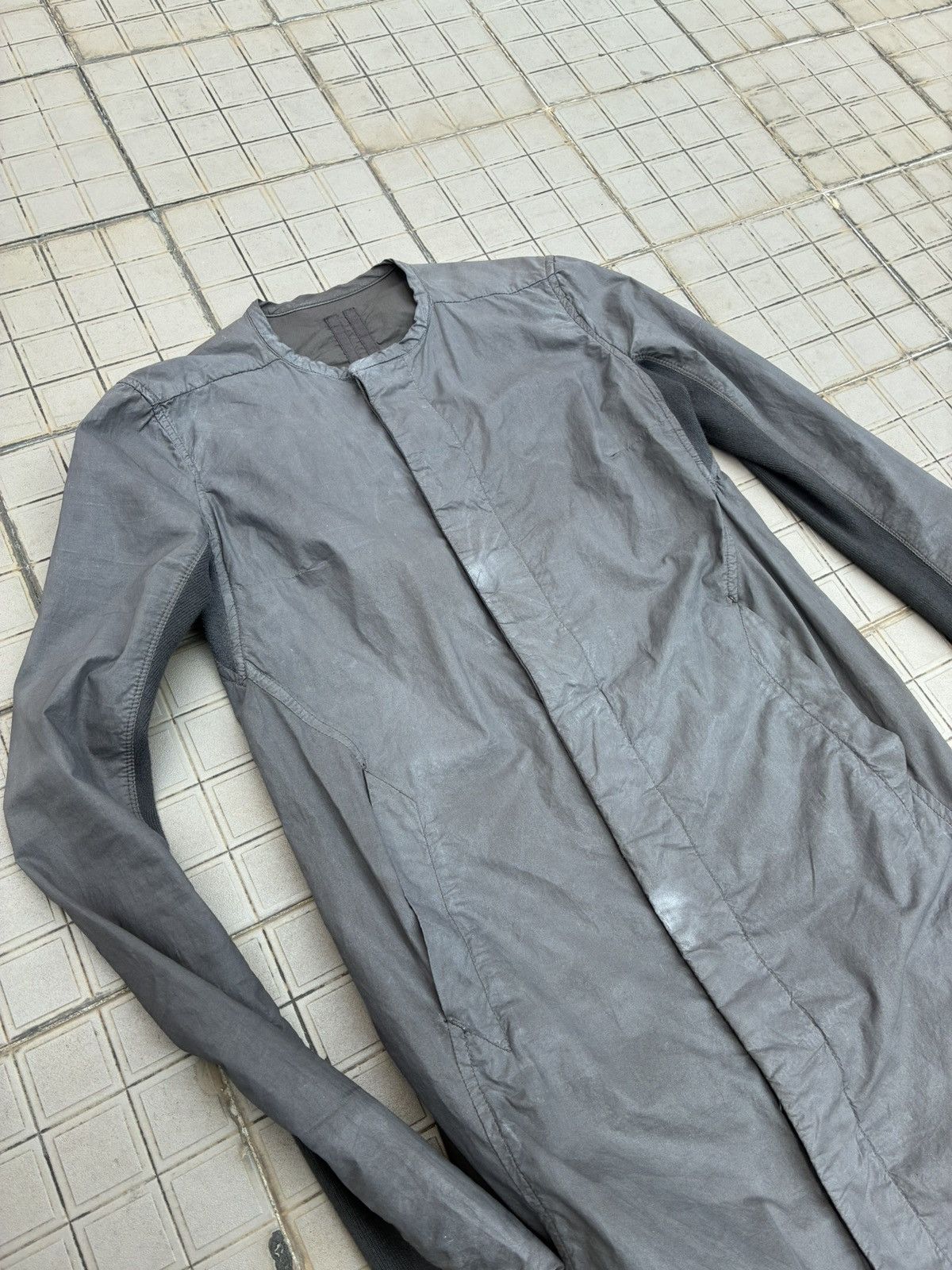 Rick Owens Rick Owens DRKSHDW 2018FW Waxed Jacket Size US S / EU 44-46 / 1 - 3 Thumbnail
