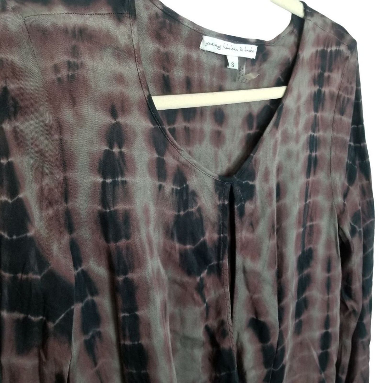 Young Fabulous & Broke Young Fabulous Broke Womens Jayden Tie Dye Top Size S Boho Size S / US 4 / IT 40 - 6 Thumbnail