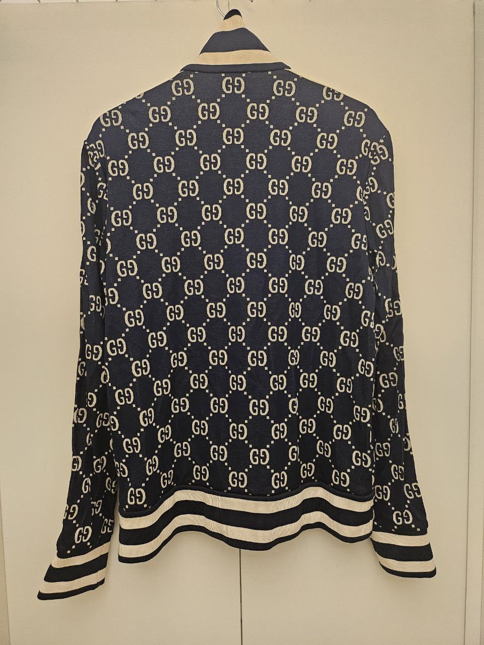 Gucci Monogram Logo GG Jacquard Track Jacket Size US L / EU 52-54 / 3 - 2 Thumbnail