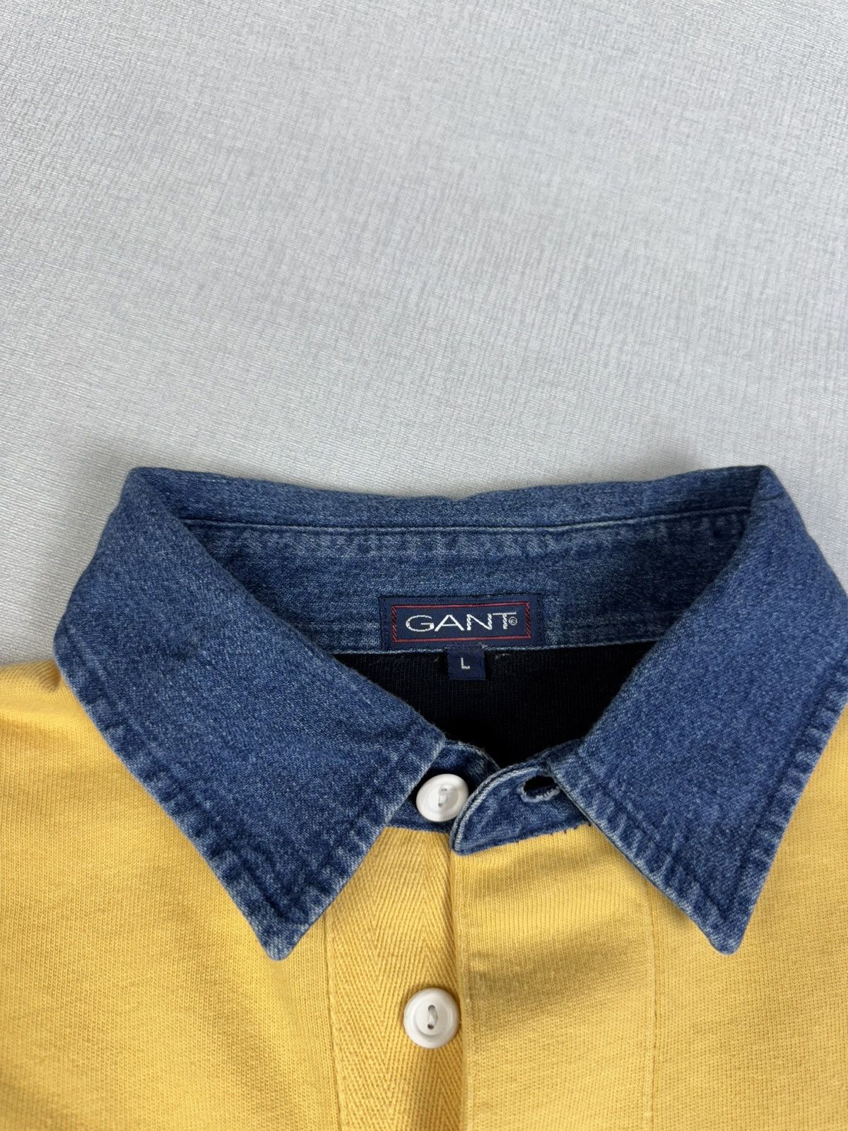 Gant × Vintage Men’s Vintage GANT USA Rugby Long Sleeve Shirt size L Size US L / EU 52-54 / 3 - 3 Thumbnail